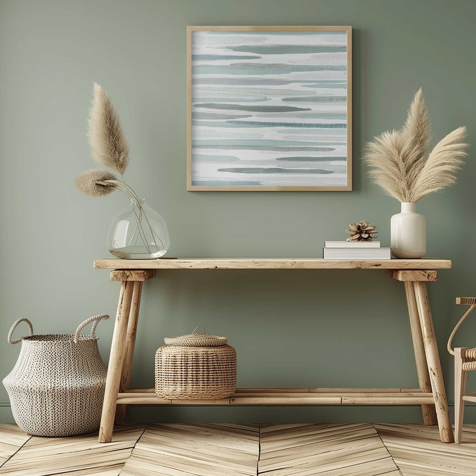 Art piece on the wall