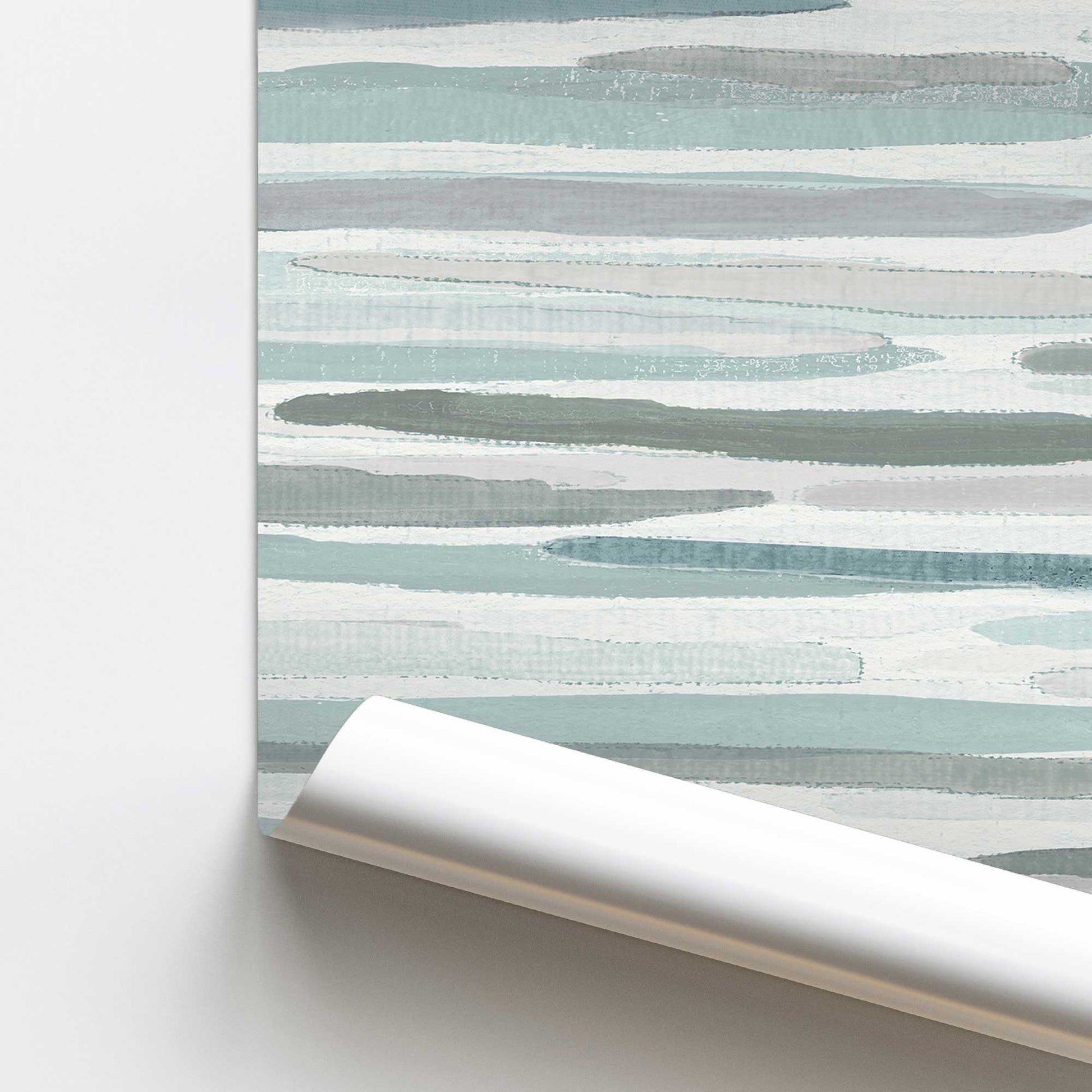 [color:Rolled Print], Picture of close up of art