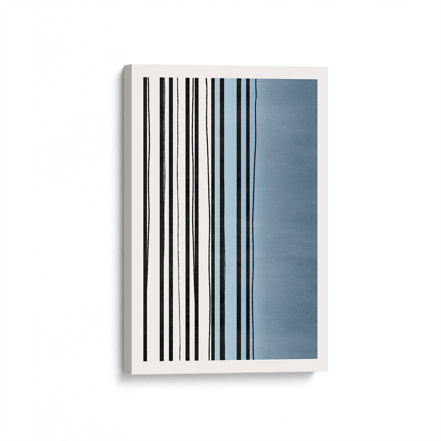 [Color:Stretched Canvas], Picture of art at an angle