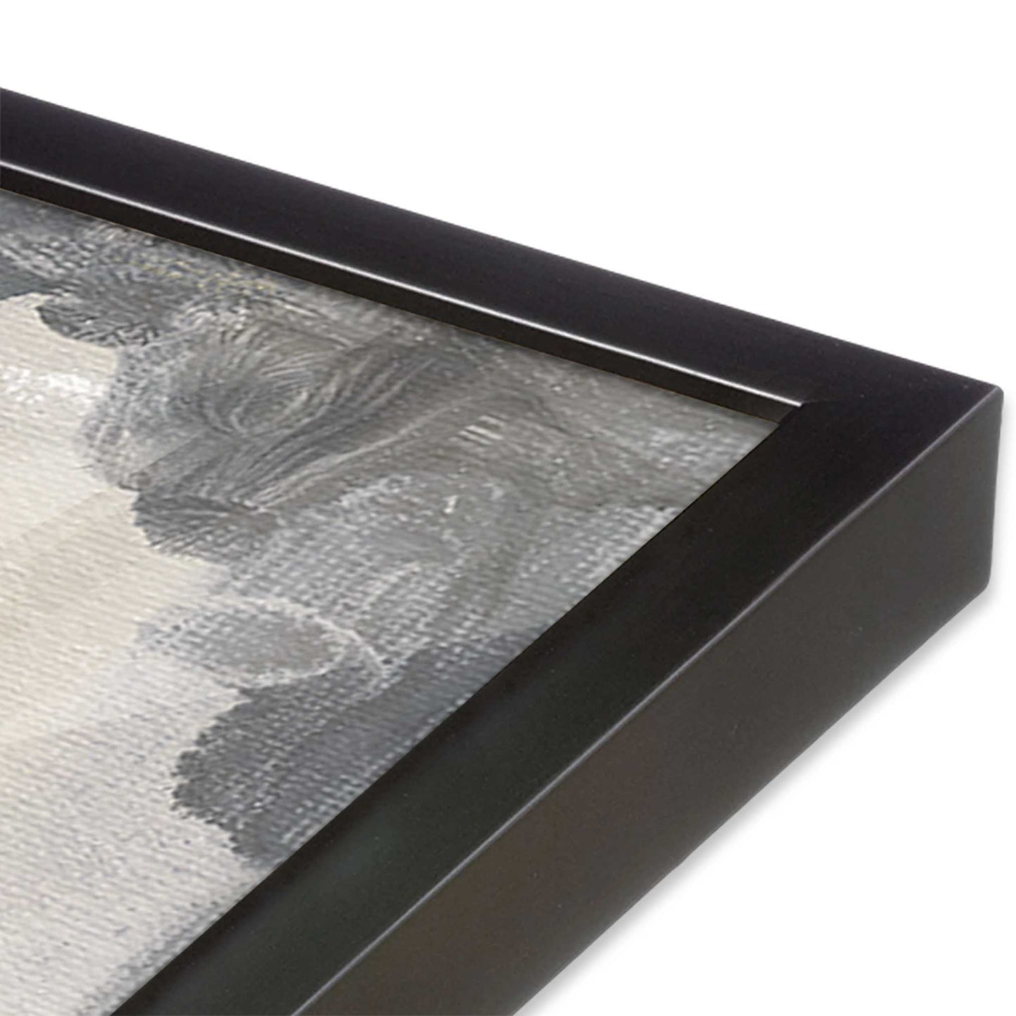 [Color:Weathered Zinc], Picture of art in a Weathered Zinc frame of the corner #2