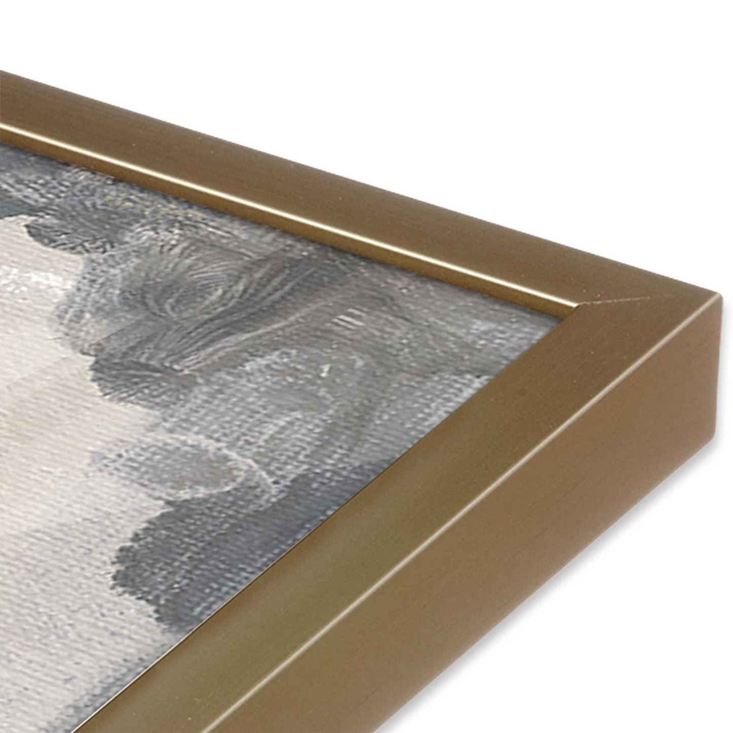 [Color:Brushed Gold], Picture of art in a Brushed Gold frame of the corner #2