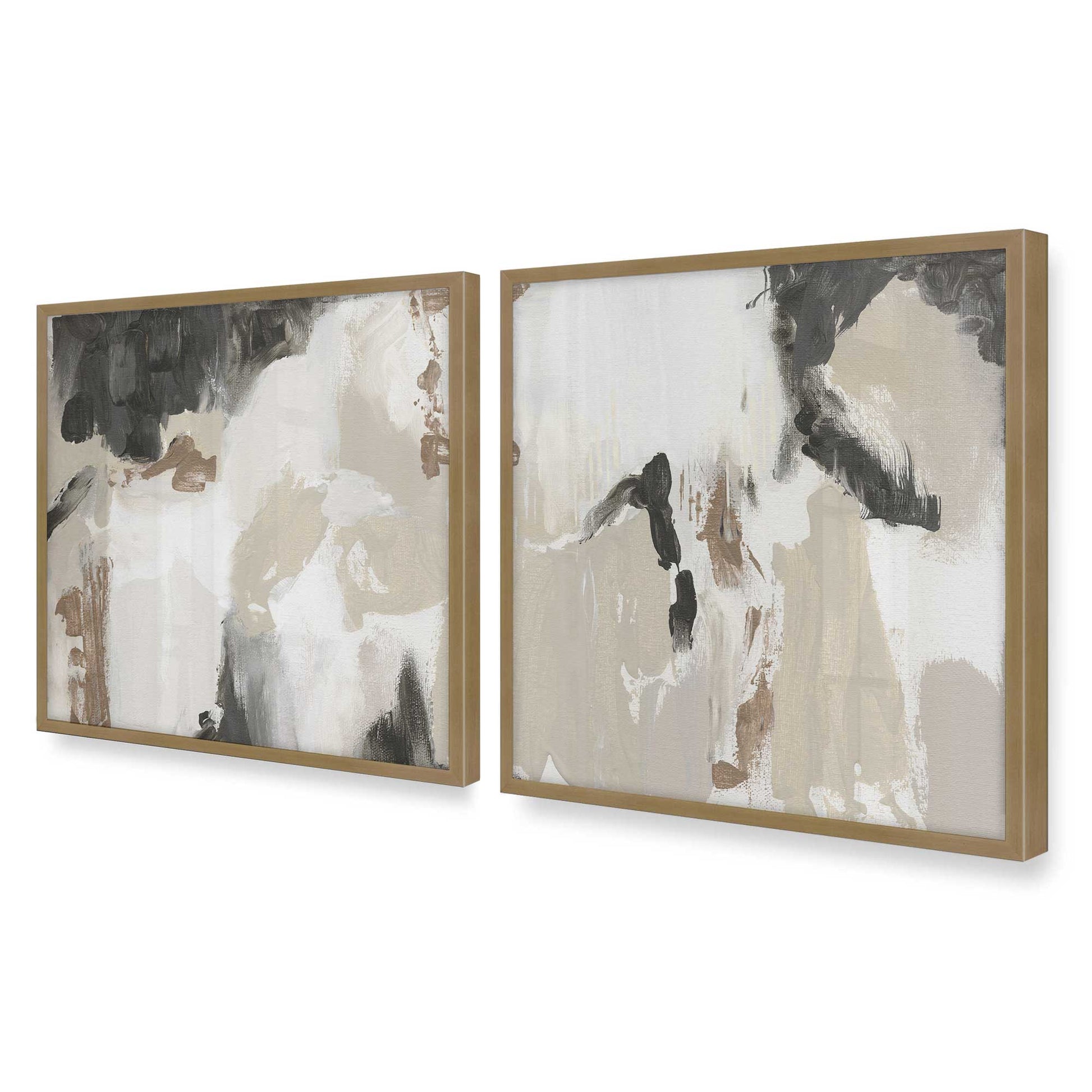 [Color:Brushed Gold], Picture of art in a Brushed Gold frame