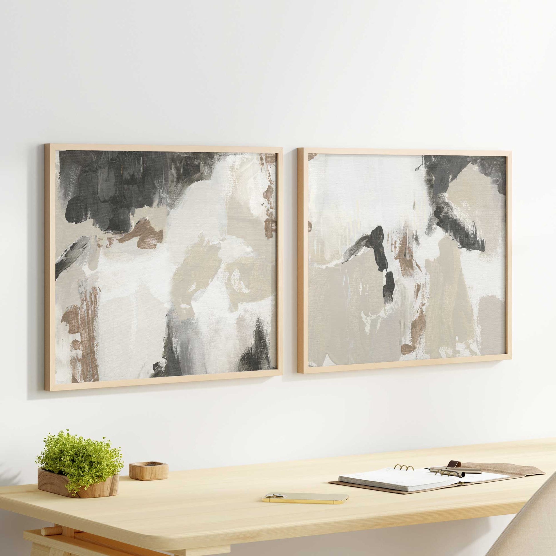 Art piece on the wall
