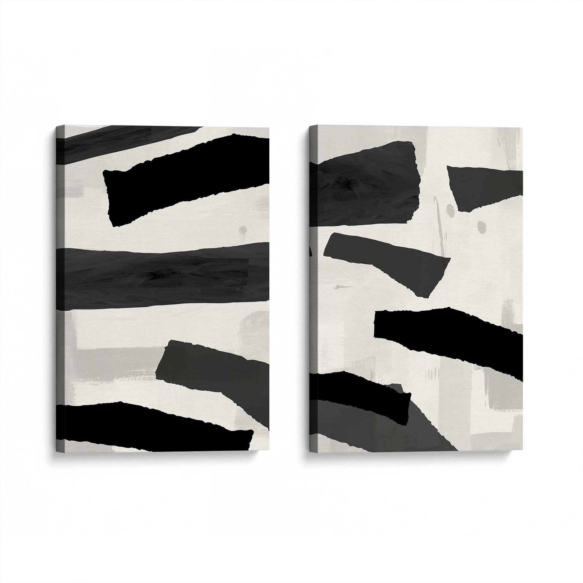 [Color:Stretched Canvas], Picture of art at an angle