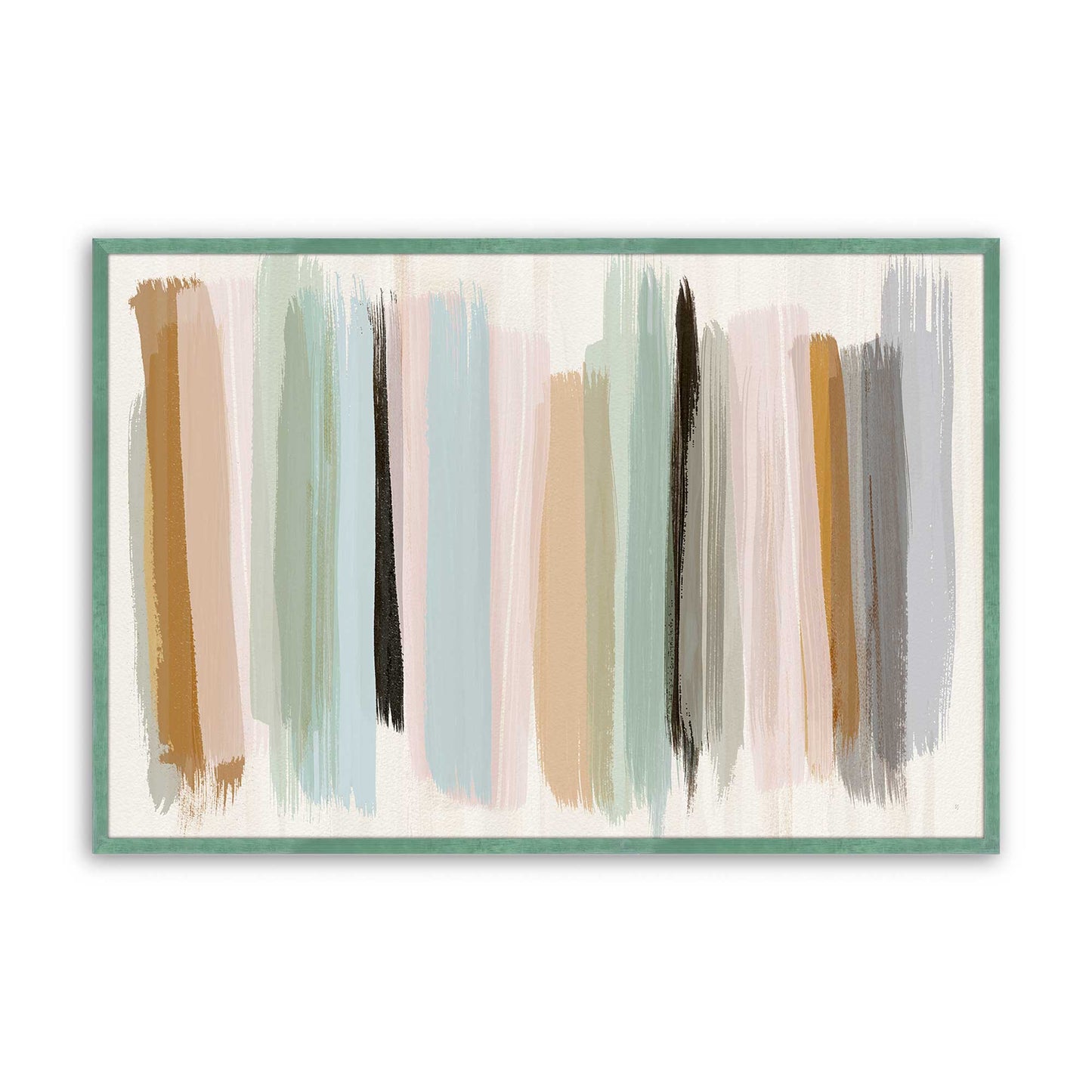 [Color:Lemon Grass], Picture of art in a Lemon Grass frame
