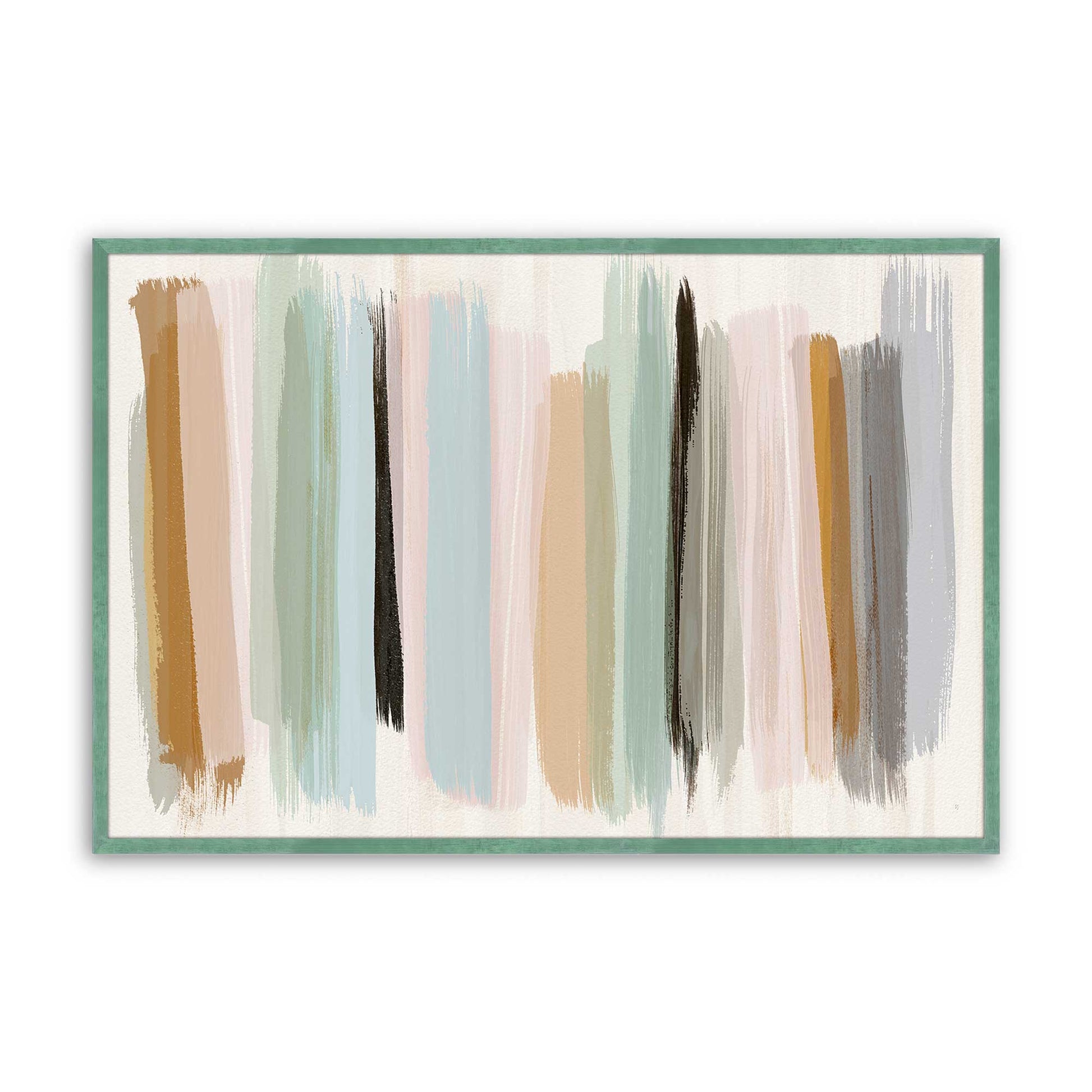[Color:Lemon Grass], Picture of art in a Lemon Grass frame
