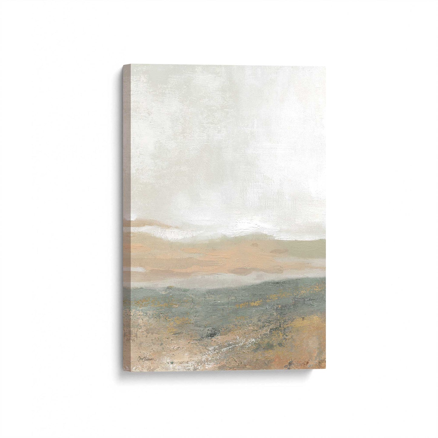 [Color:Stretched Canvas], Picture of art at an angle