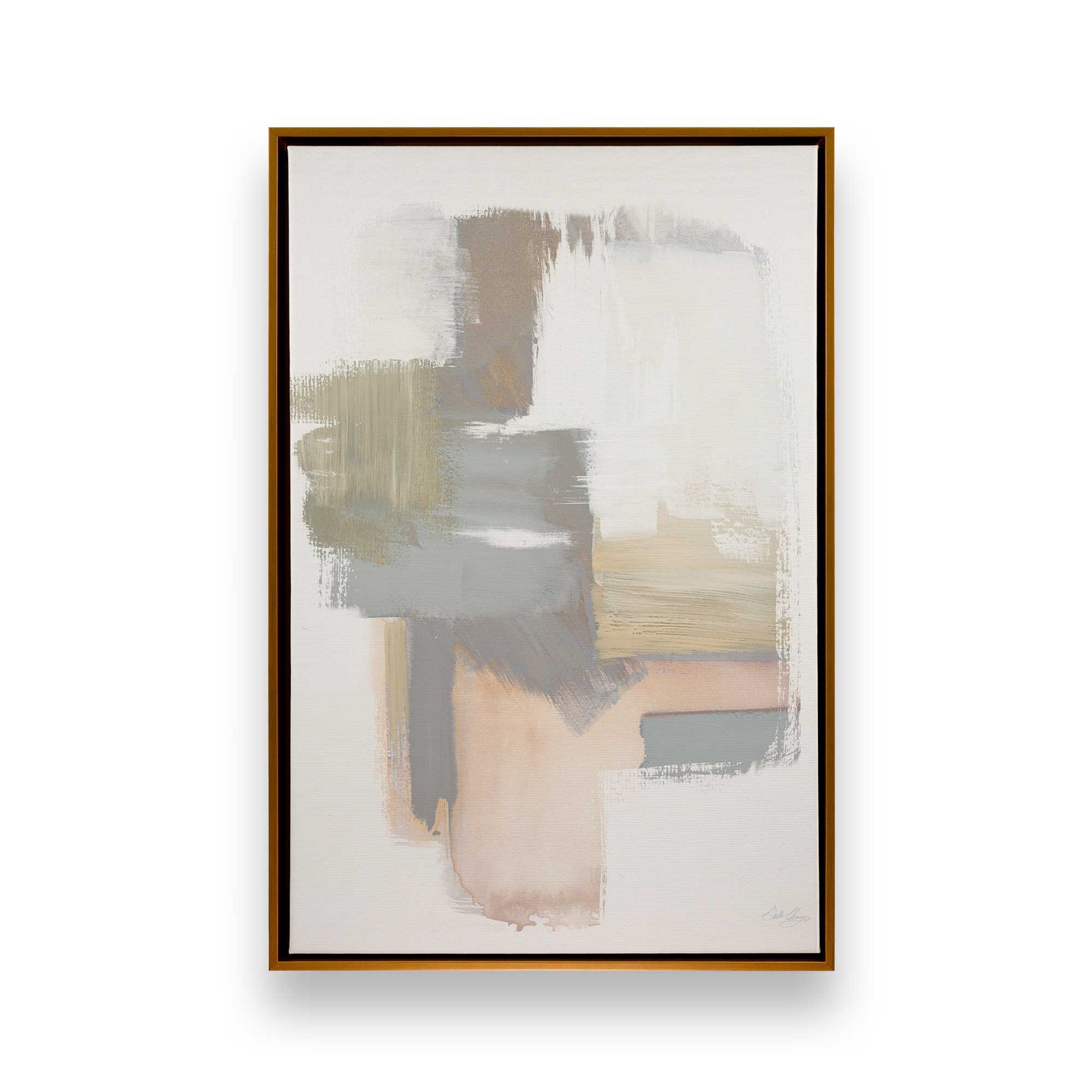 [Color:Polished Gold], Picture of art in a Polished Gold frame
