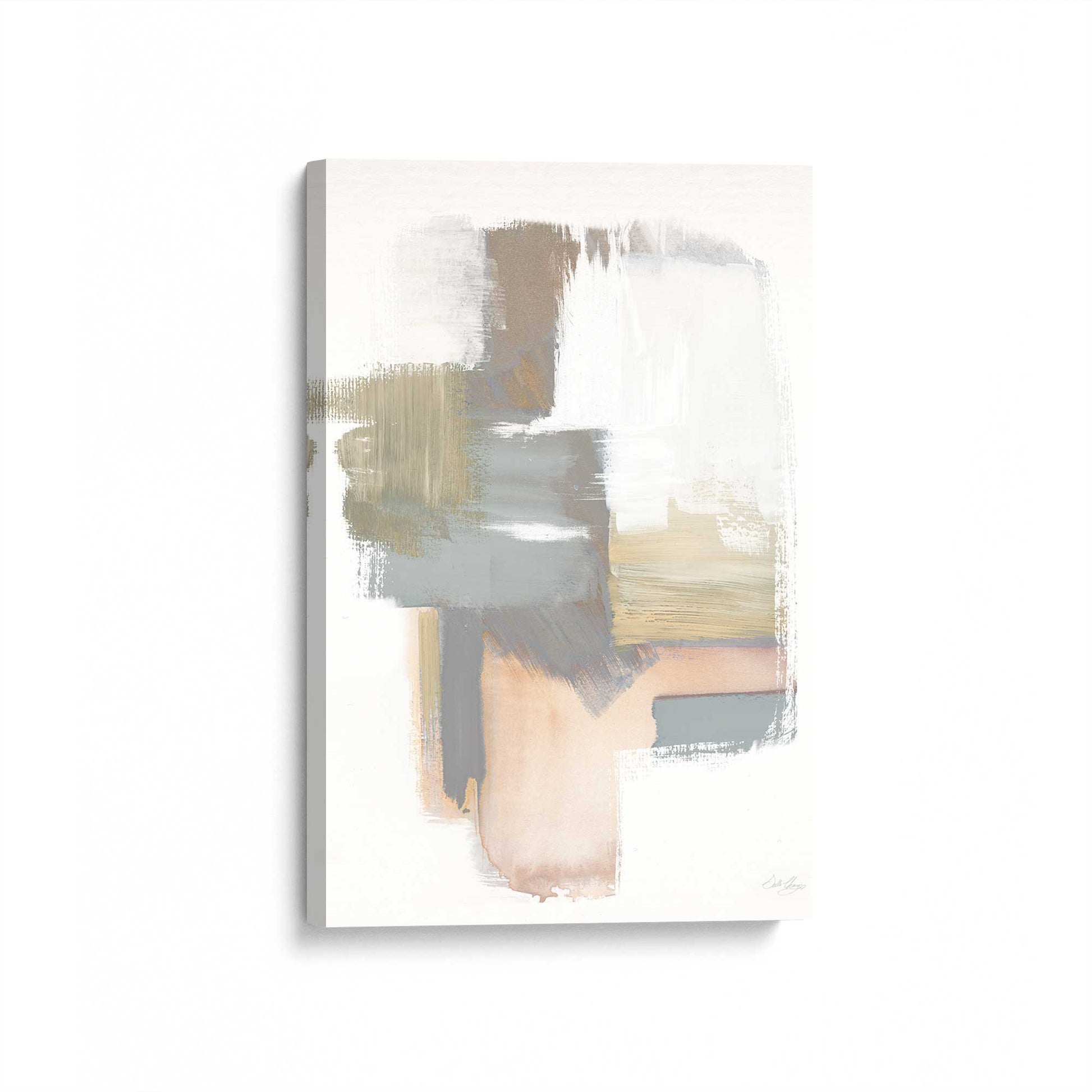 [Color:Stretched Canvas], Picture of art at an angle
