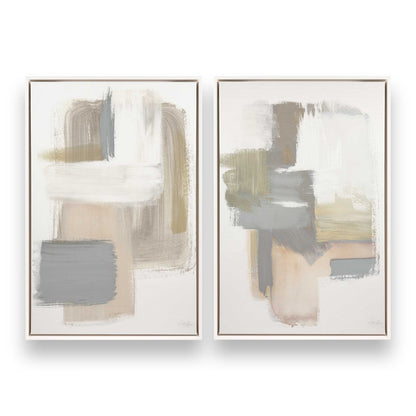 [Color:Opaque White], Picture of art in a White frame
