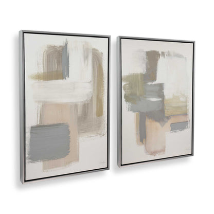 [Color:Polished Chrome], Picture of art in a Polished Chrome frame at an angle