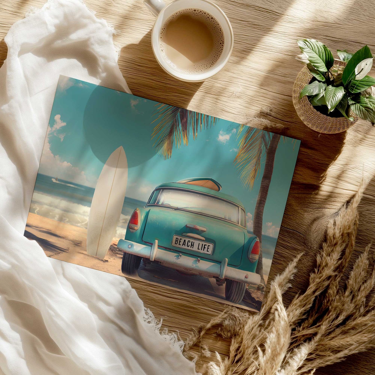 Endless Coastline Cruise Print