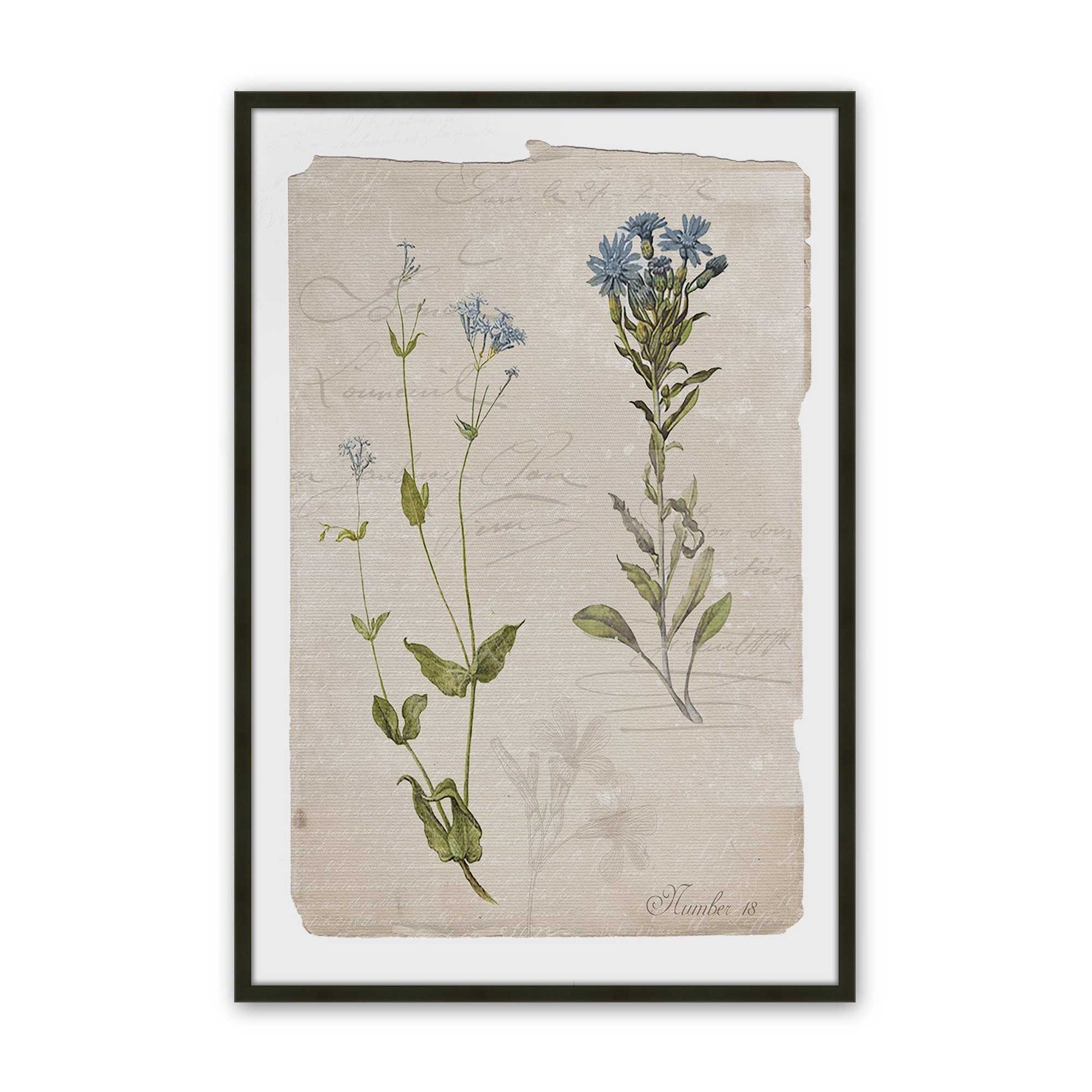 [Color:Satin Black], Picture of art in a Satin Black frame