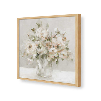 [Color:American Maple], Picture of art in a American Maple frame of the corner
