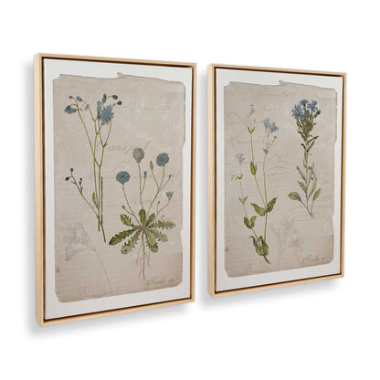 [Color:American Maple], Picture of art in a American Maple frame at an angle
