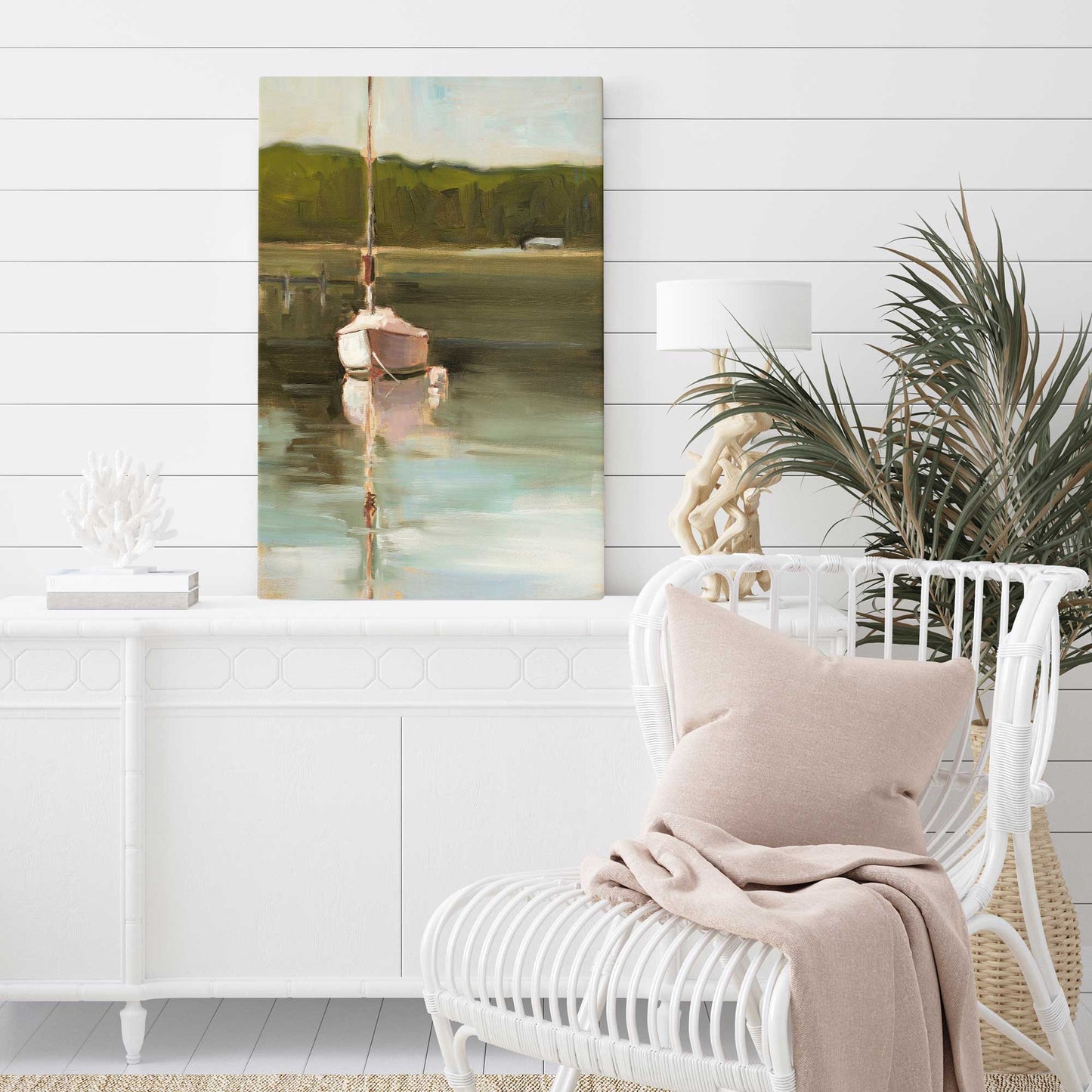 [color:Stretched Canvas], Picture of art on wall