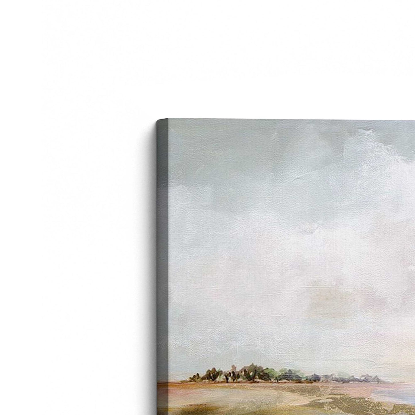 [Color:Stretched Canvas], Picture of art at an angle