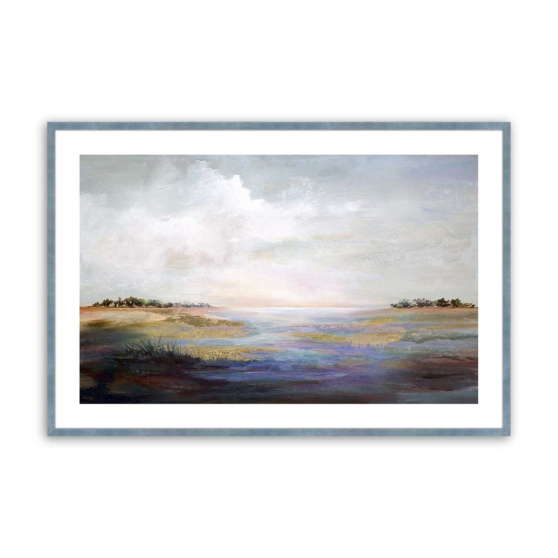[Color:Electric Sky], Picture of art in a Electric Sky frame