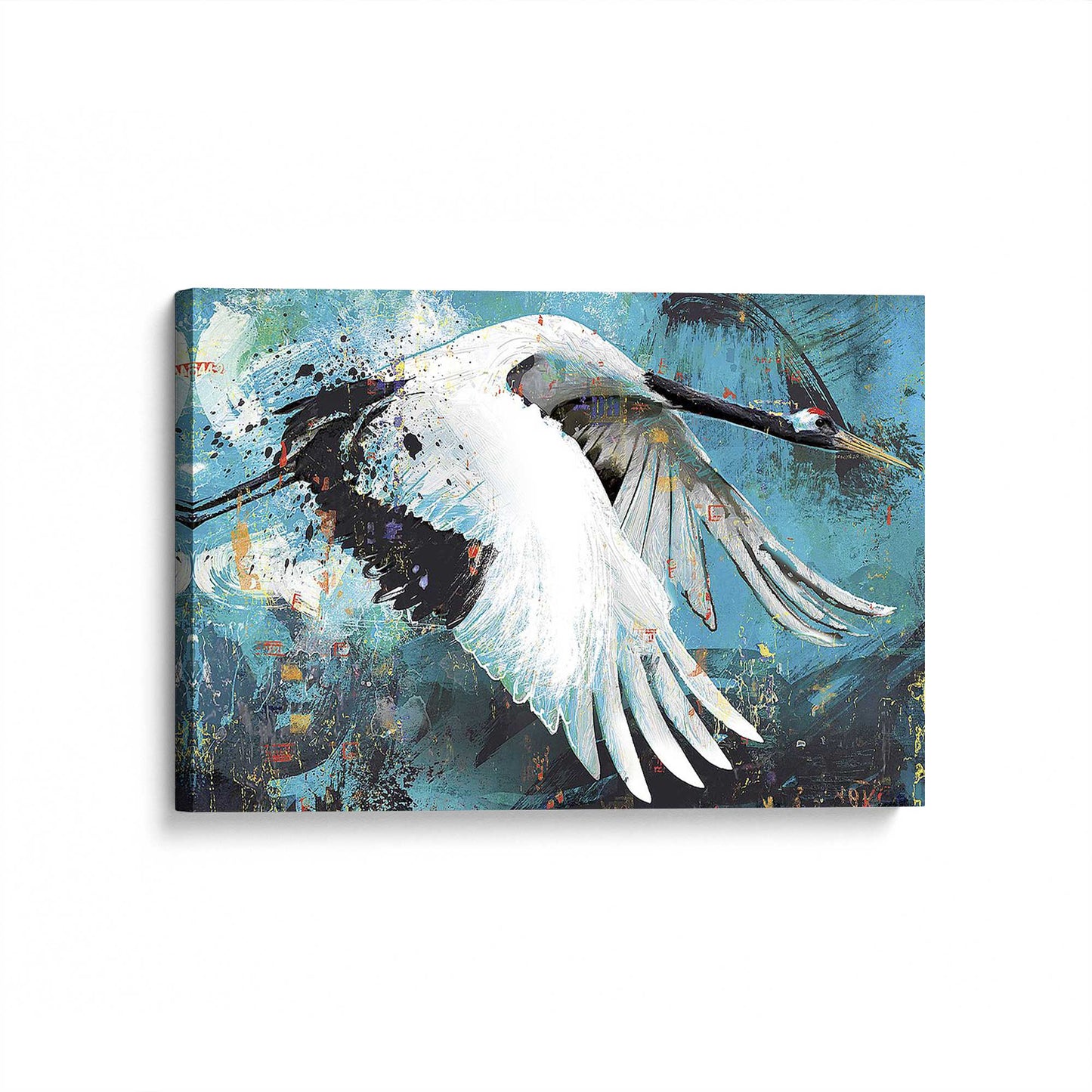 [Color:Stretched Canvas], Picture of the corner of the art