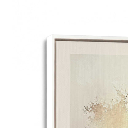 [Color:Opaque White], Picture of art in a White frame at an angle