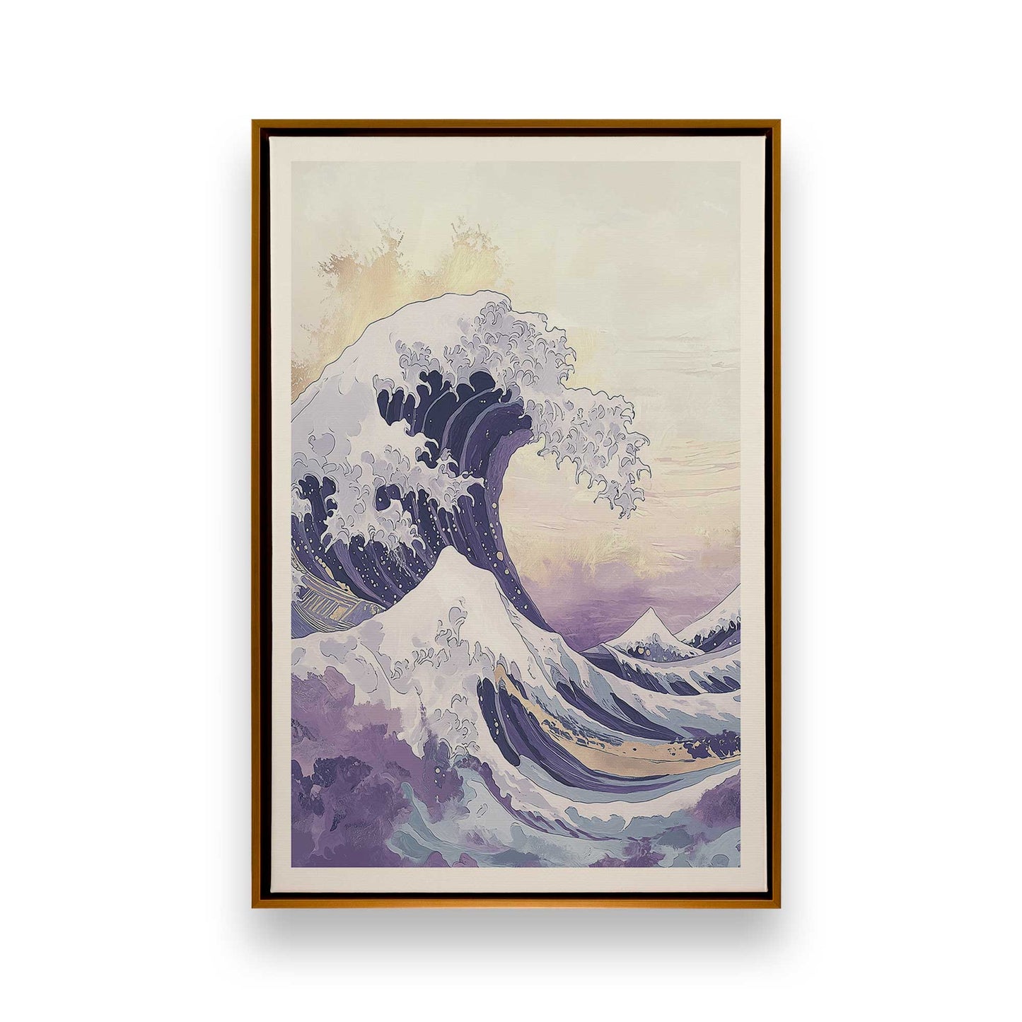[Color:Polished Gold], Picture of art in a Polished Gold frame