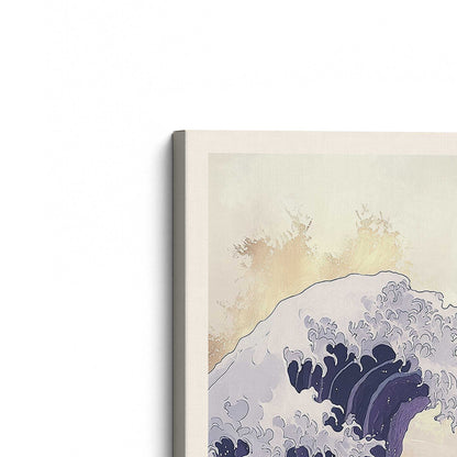 [Color:Stretched Canvas], Picture of the corner of the art