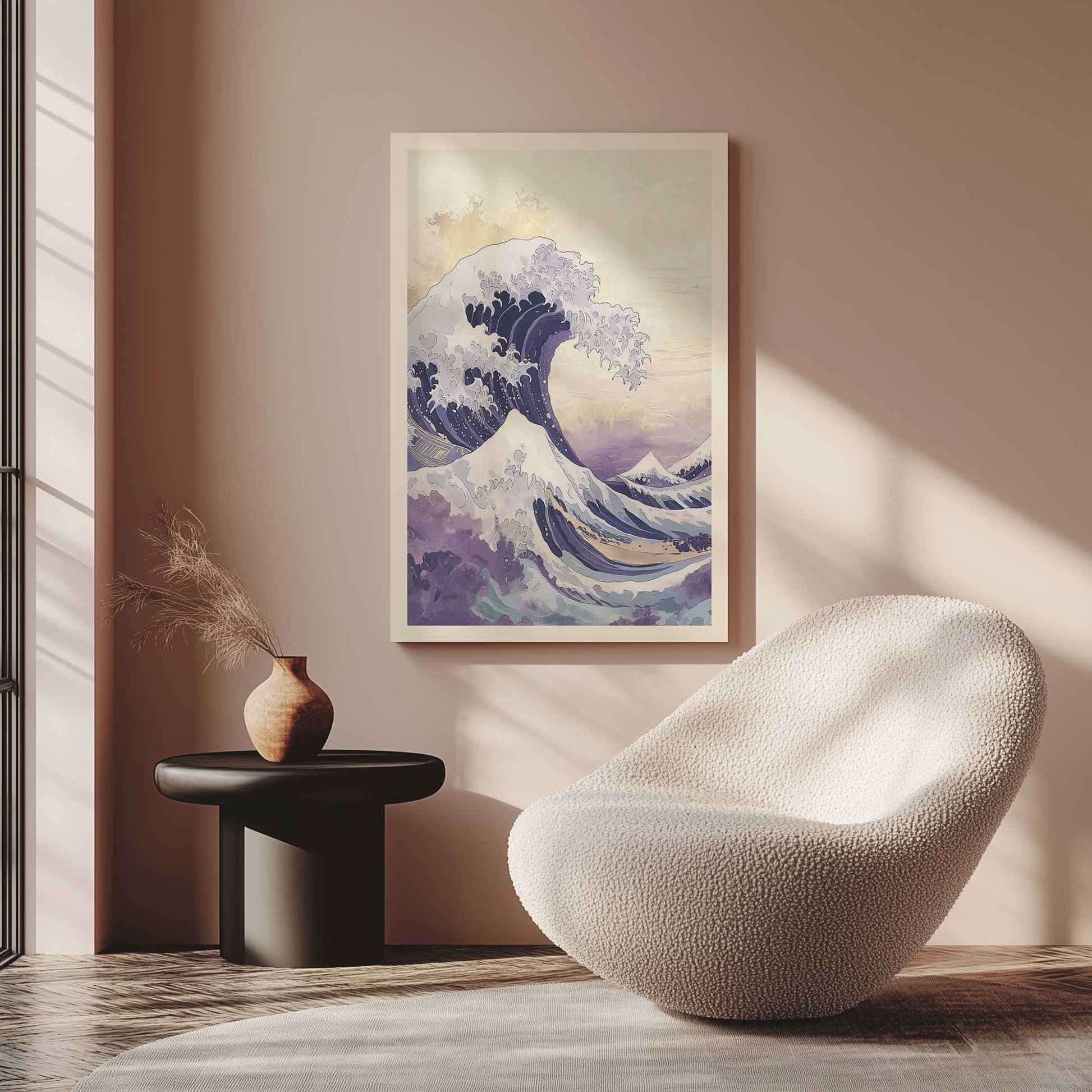 Picture of art in a room