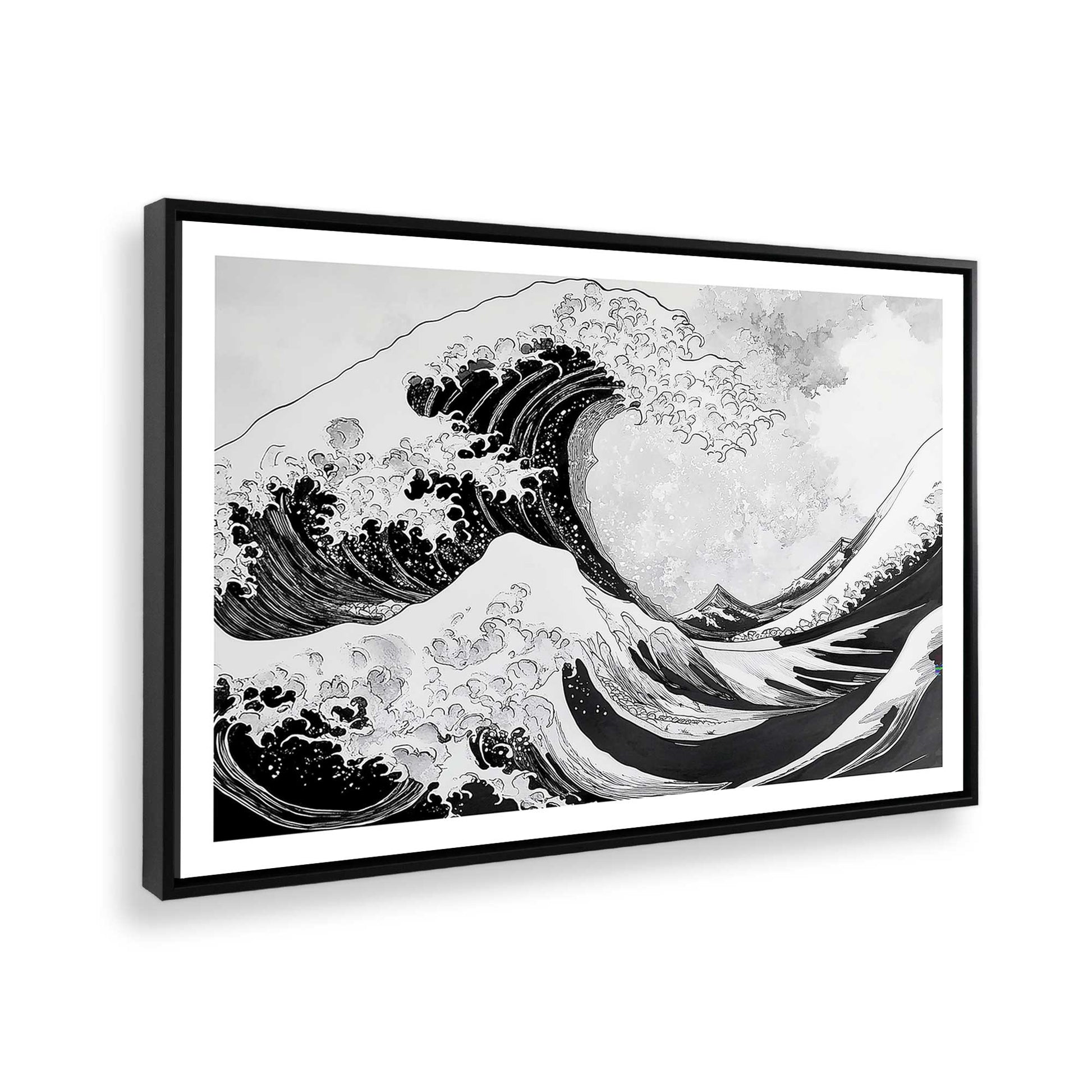 [Color:Satin Black], Picture of the corner of the art