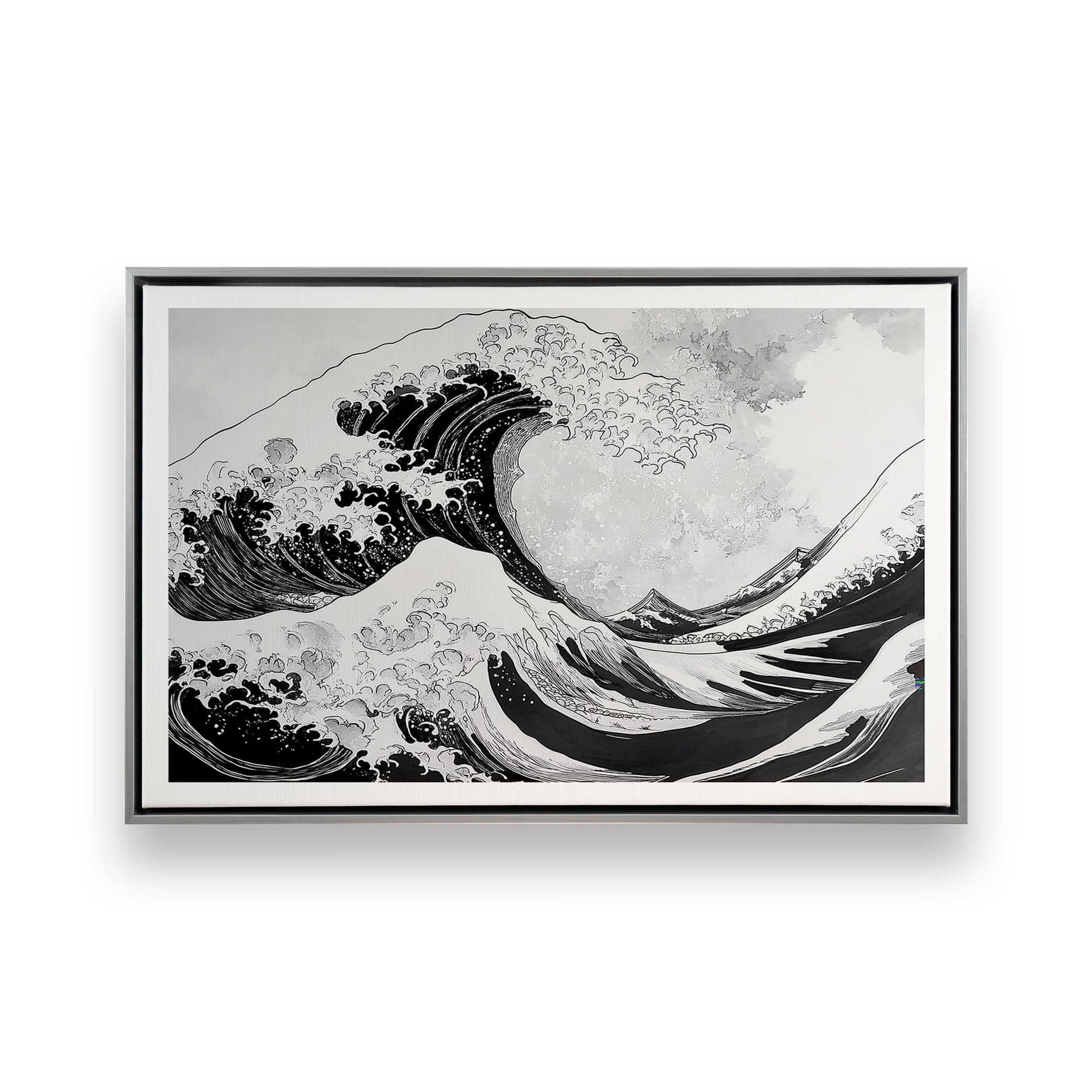 [Color:Polished Chrome], Picture of art in a Polished Chrome frame