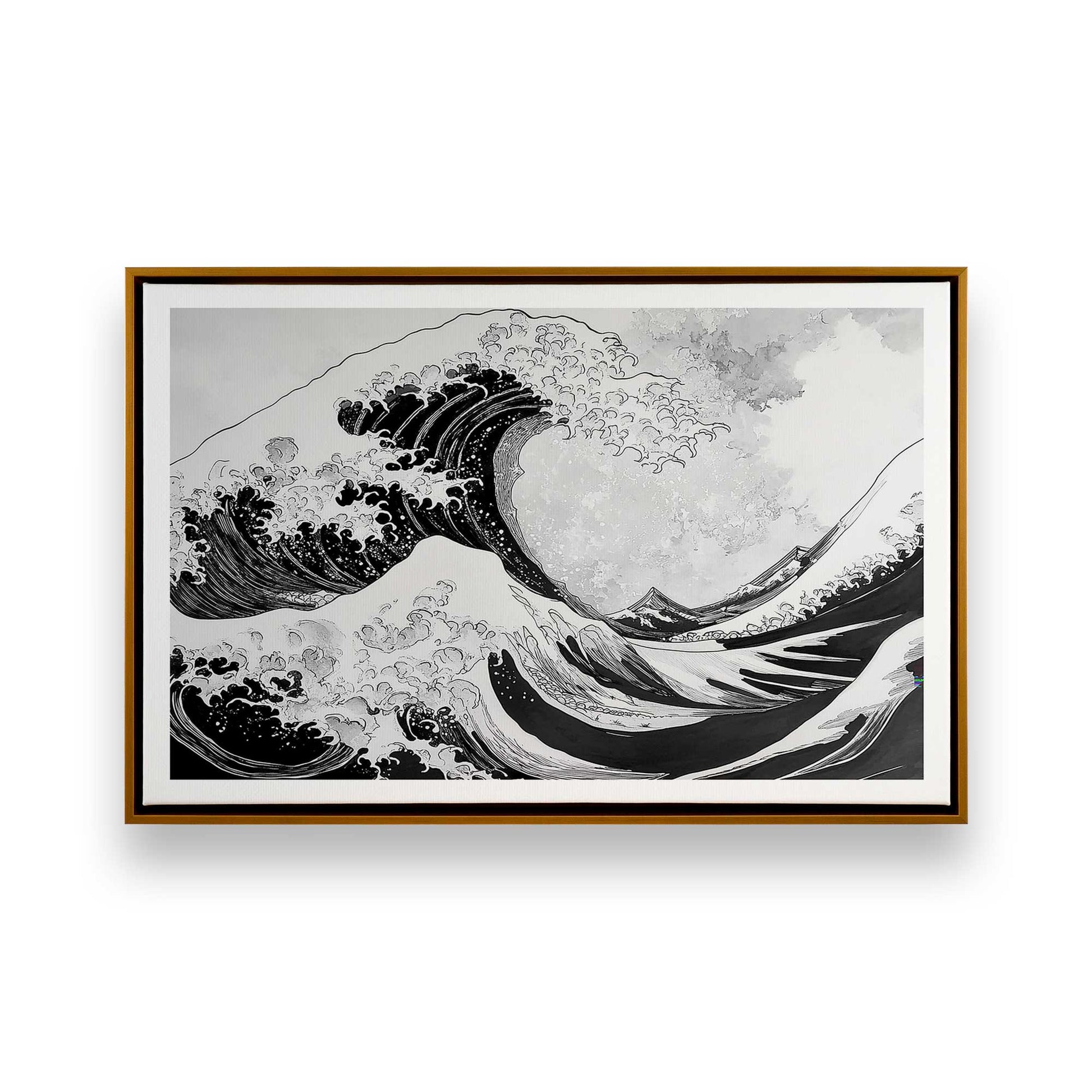 [Color:Polished Gold], Picture of art in a Polished Gold frame