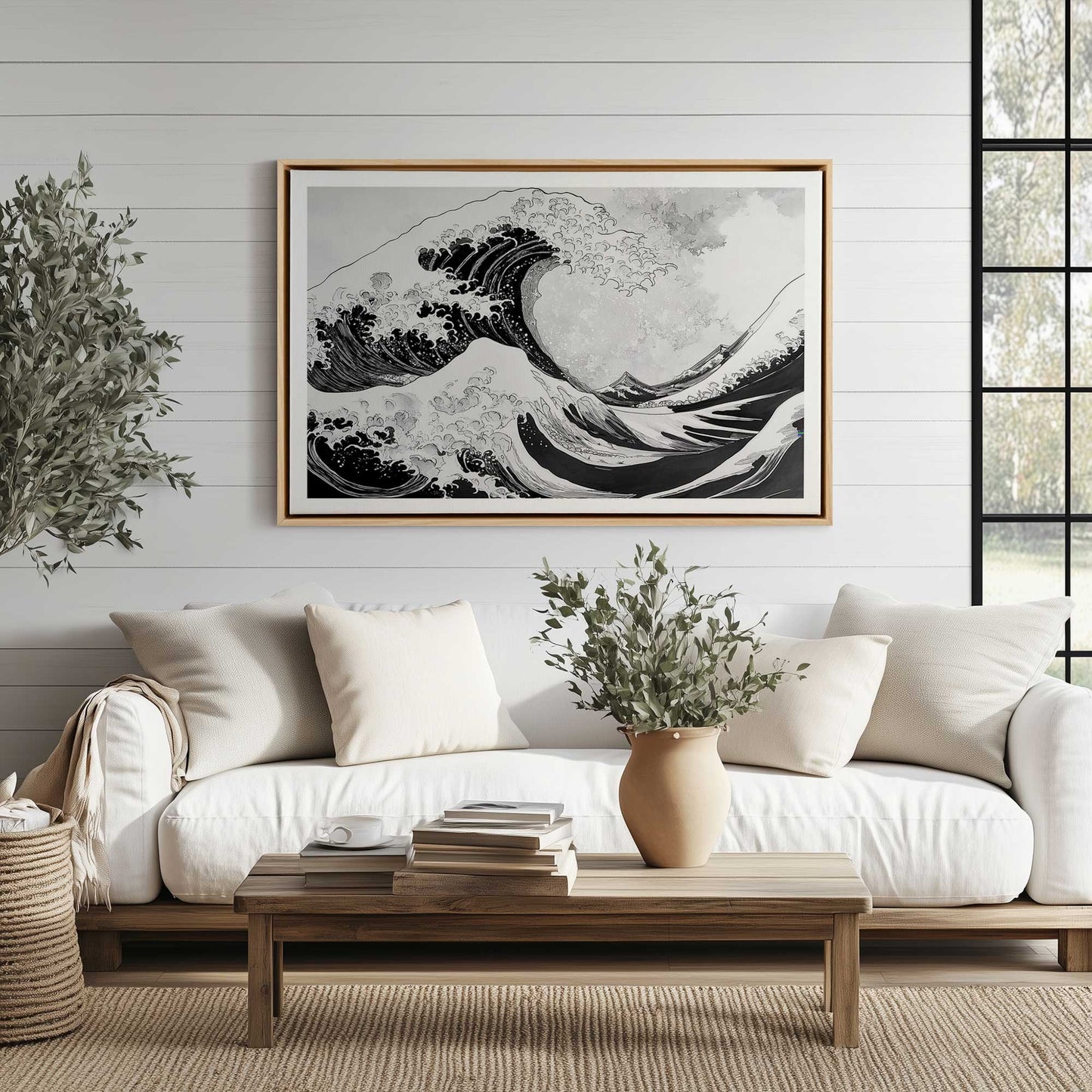 Picture of art in a room