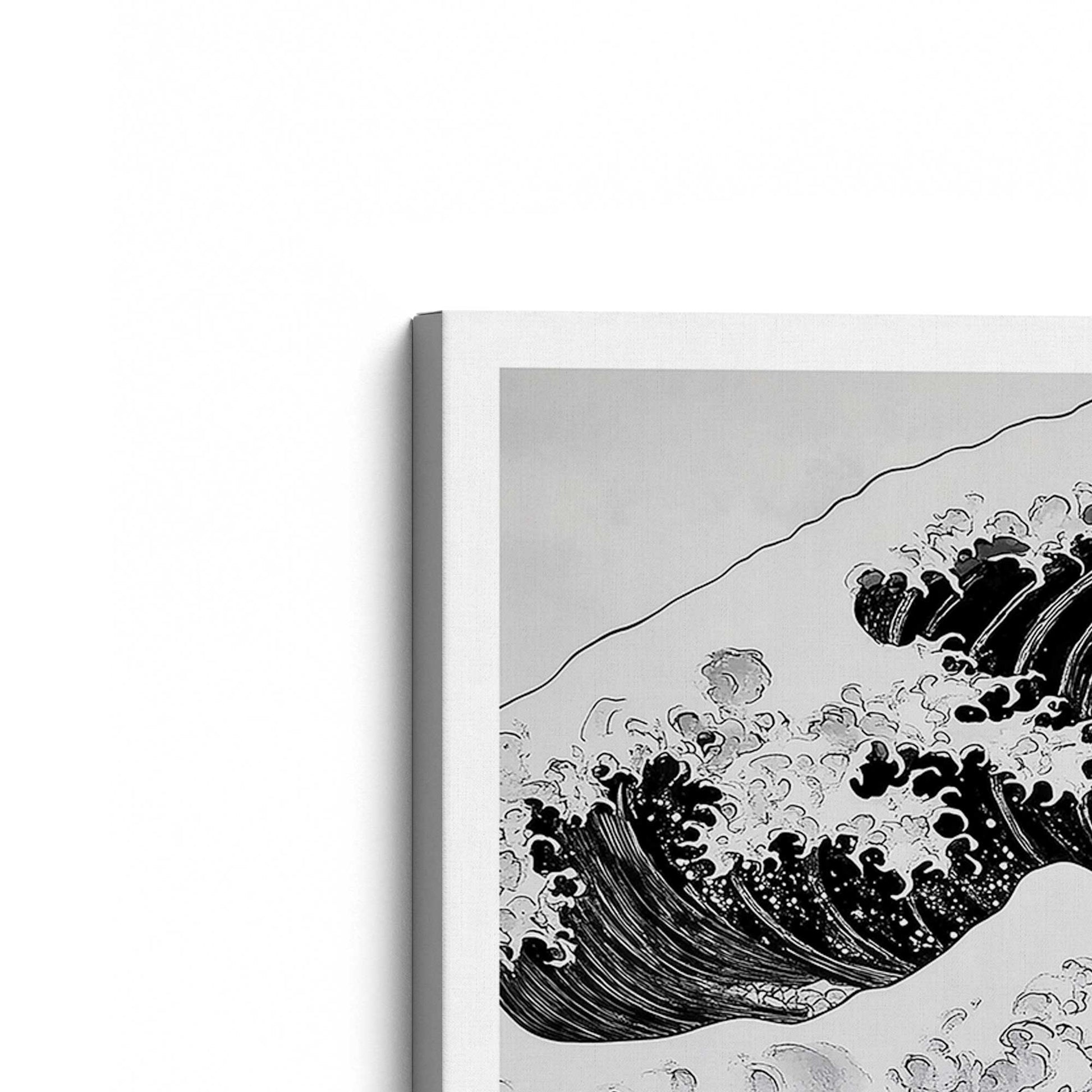 [Color:Stretched Canvas], Picture of the corner of the art