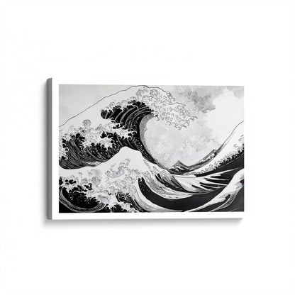 [Color:Stretched Canvas], Picture of art at an angle