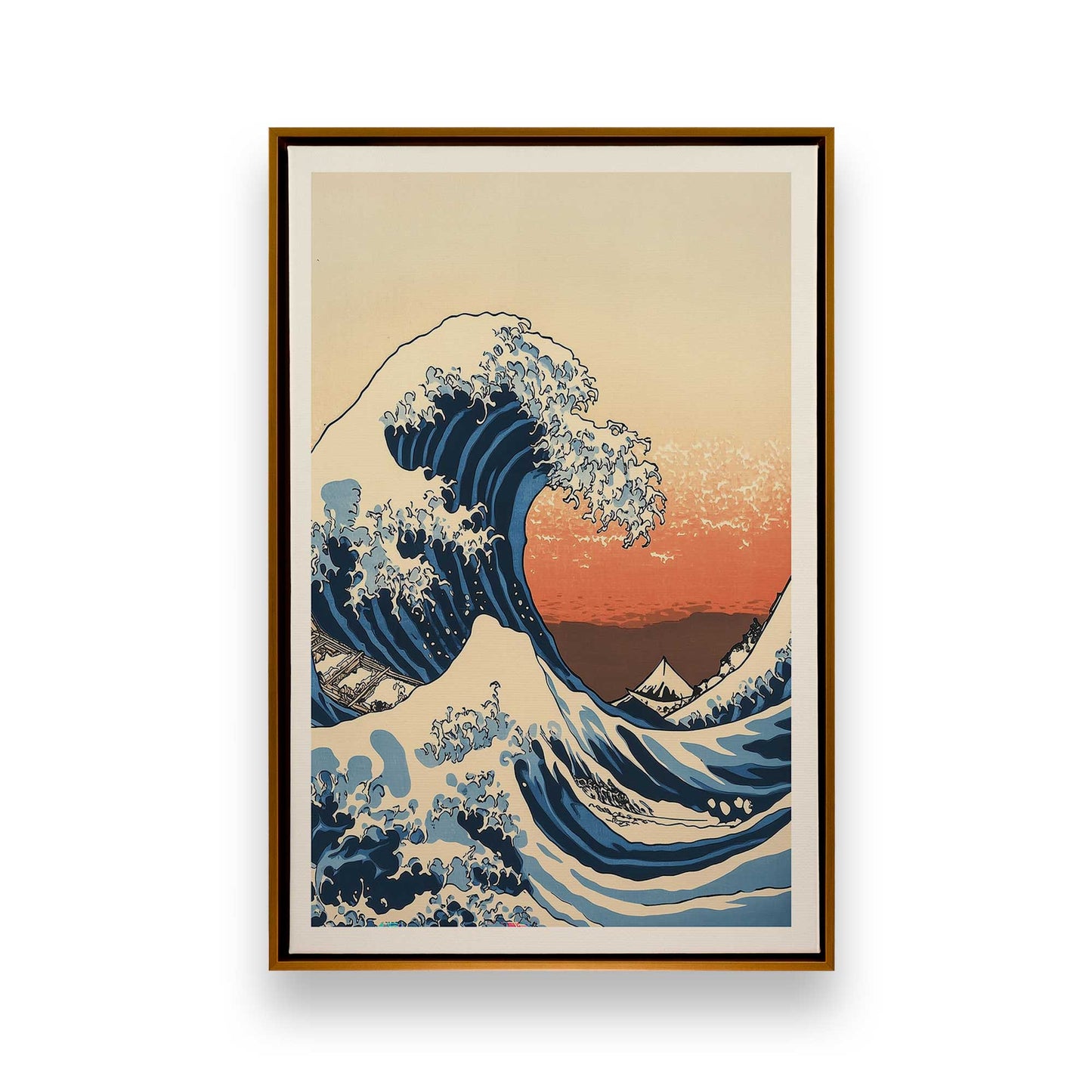 [Color:Polished Gold], Picture of art in a Polished Gold frame