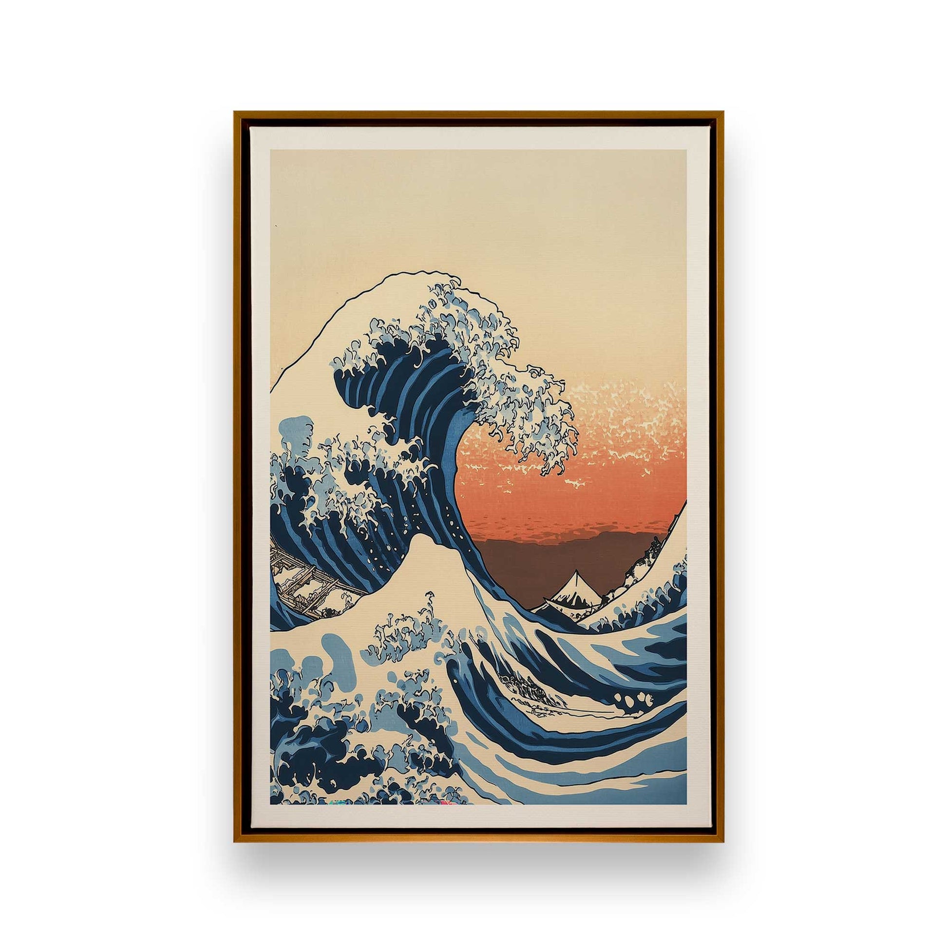 [Color:Polished Gold], Picture of art in a Polished Gold frame
