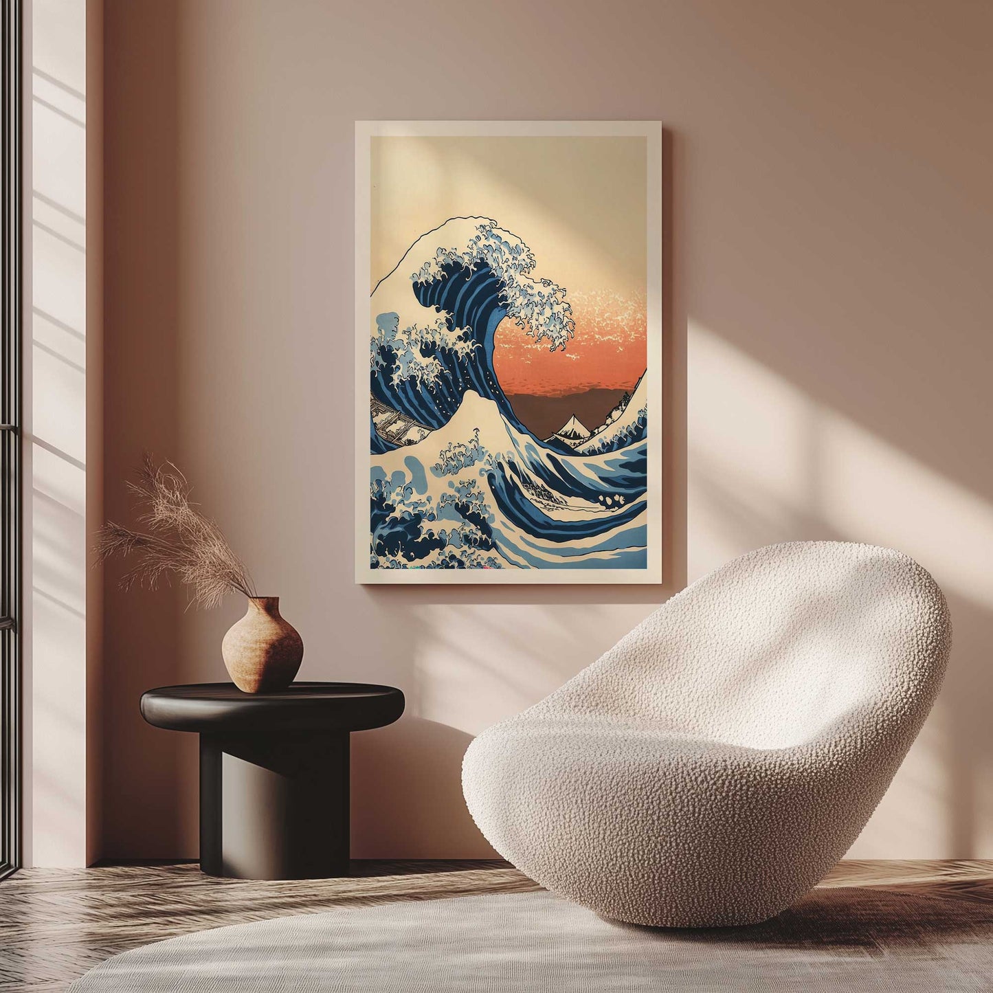 Picture of art in a room