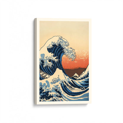 [Color:Stretched Canvas], Picture of art at an angle