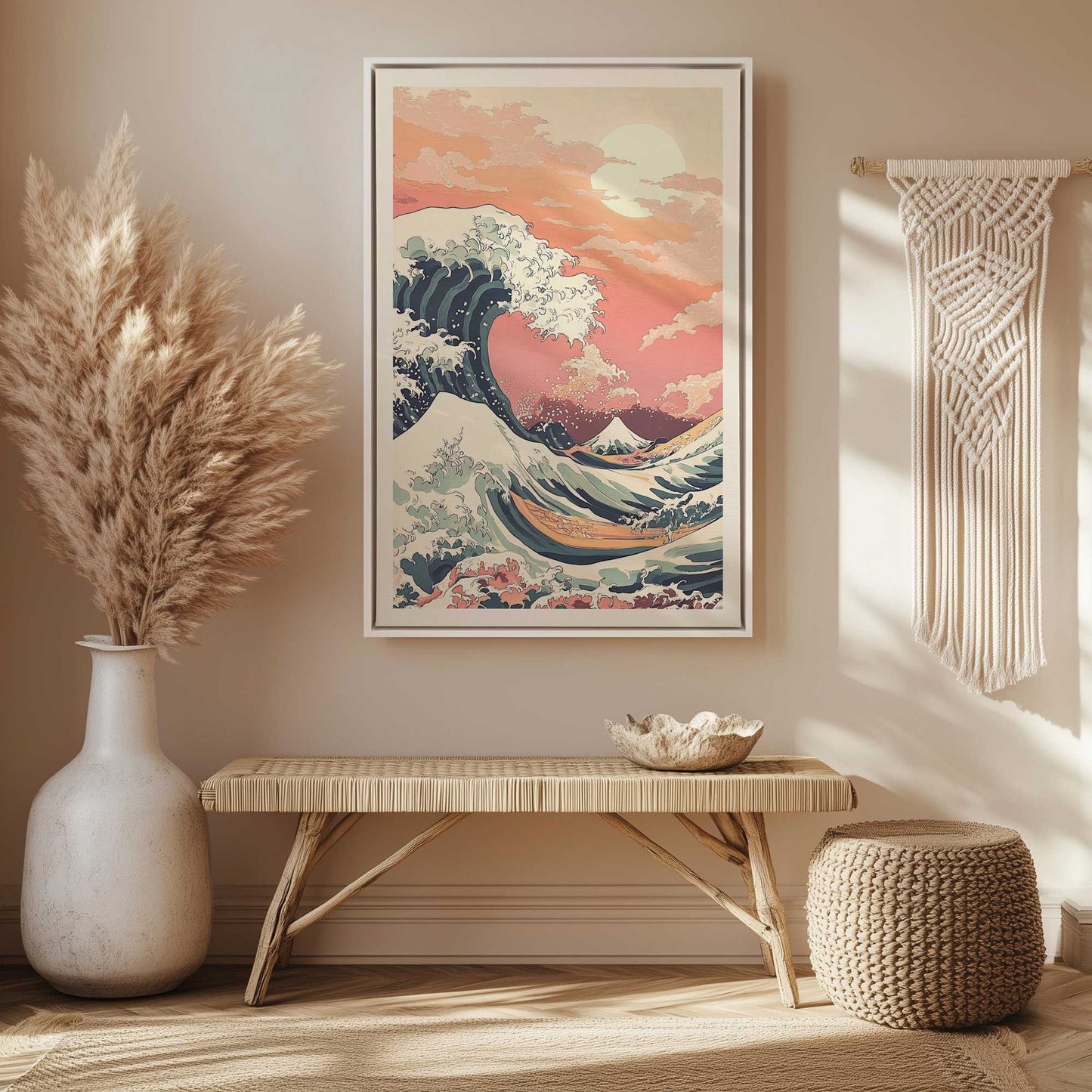 Picture of art in a room