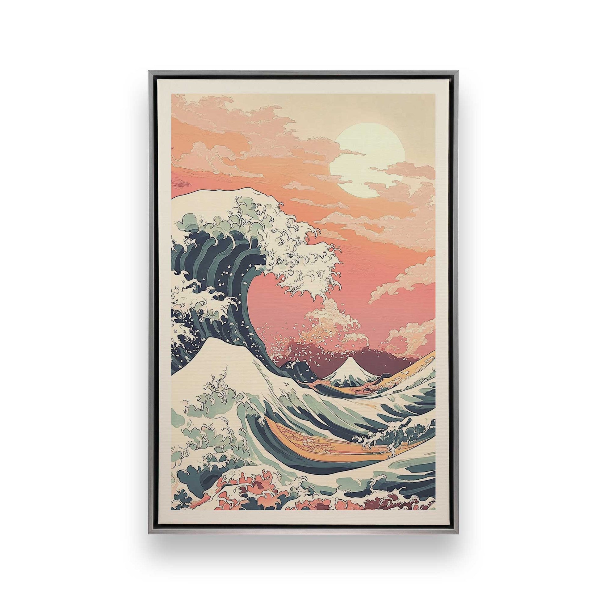 [Color:Polished Chrome], Picture of art in a Polished Chrome frame