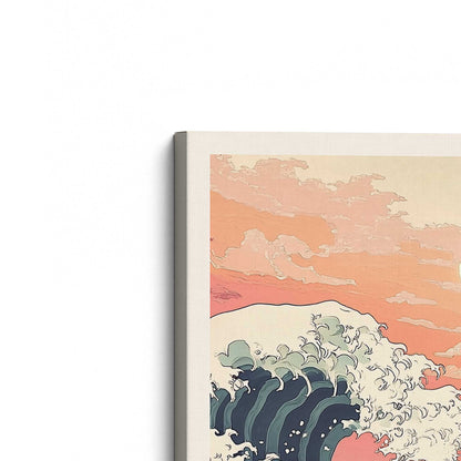 [Color:Stretched Canvas], Picture of the corner of the art