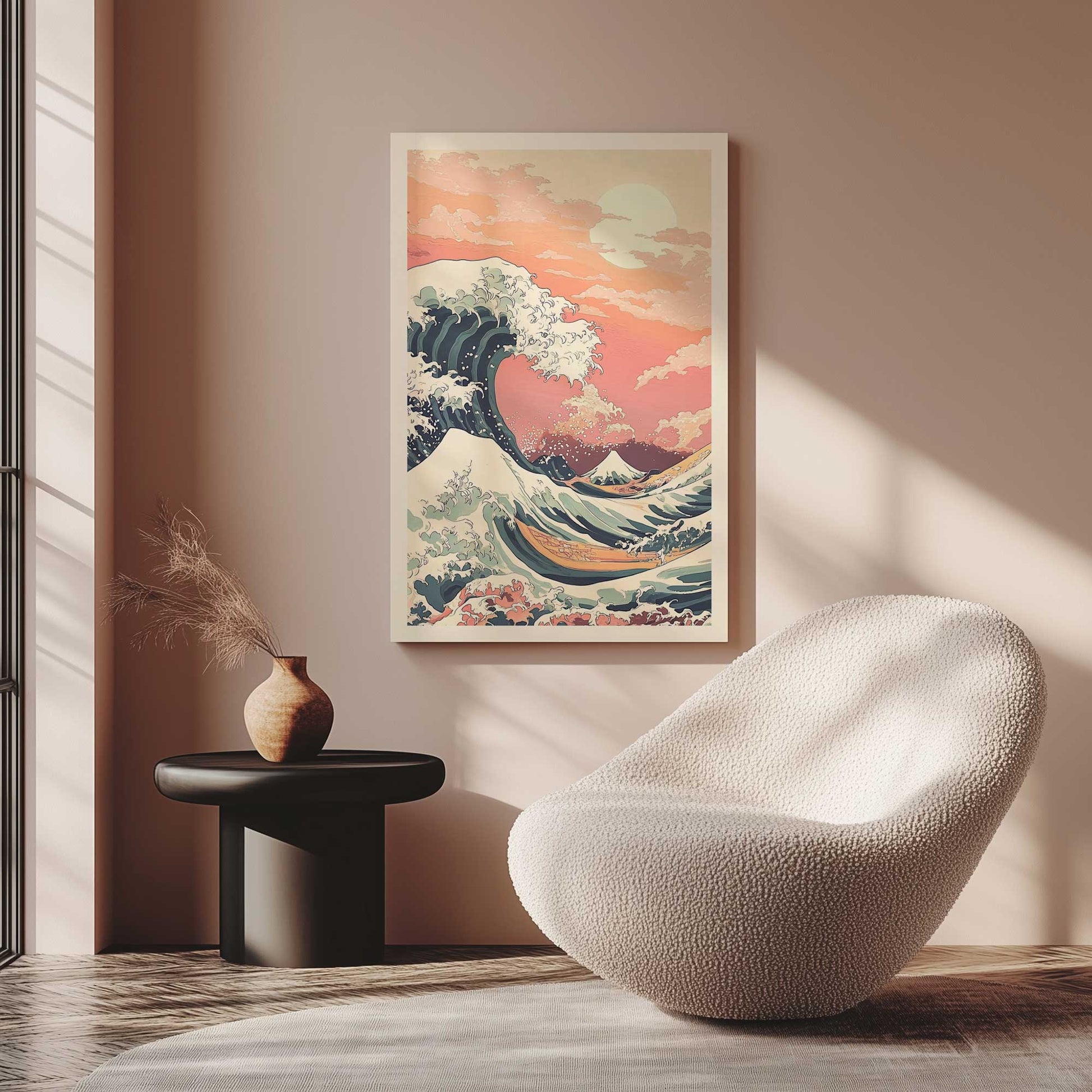 Picture of art in a room