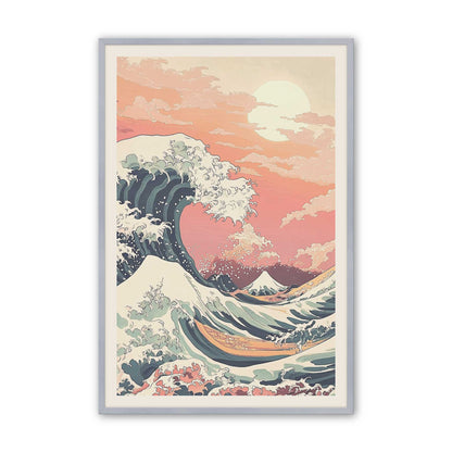 [Color:Polished Chrome], Picture of art in a Polished Chrome frame