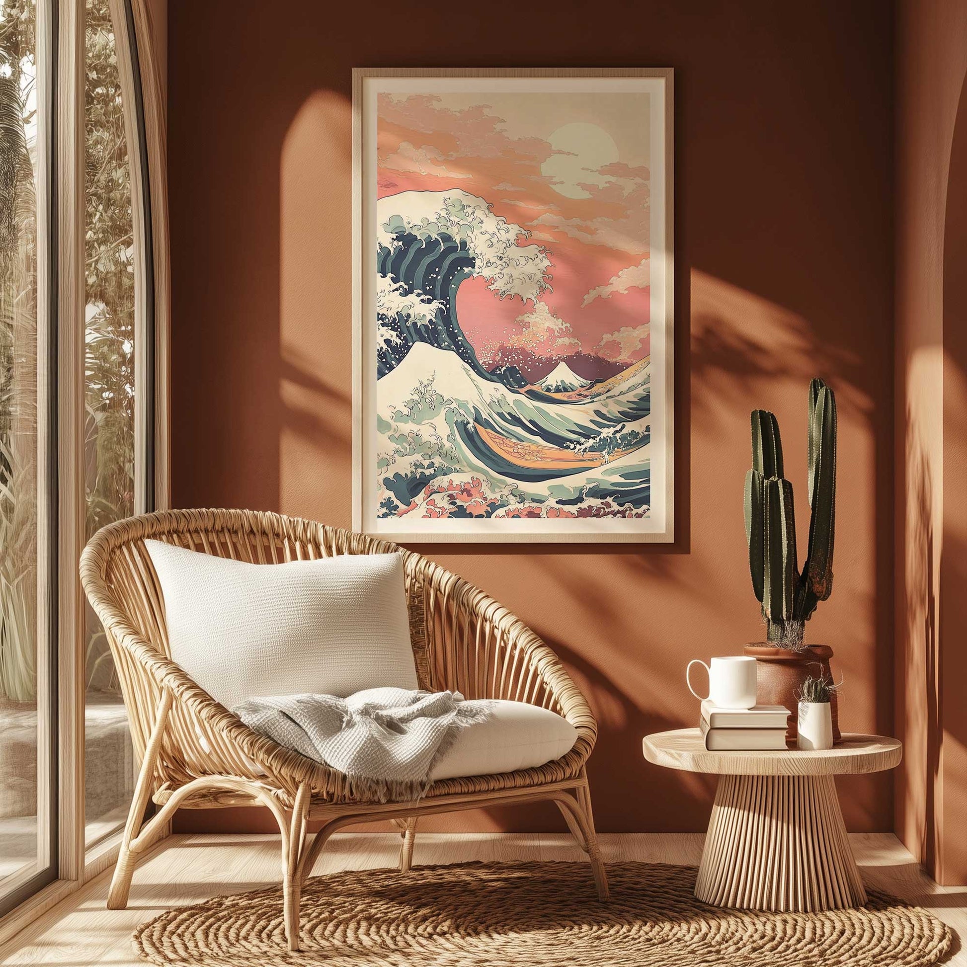 Picture of art in a room