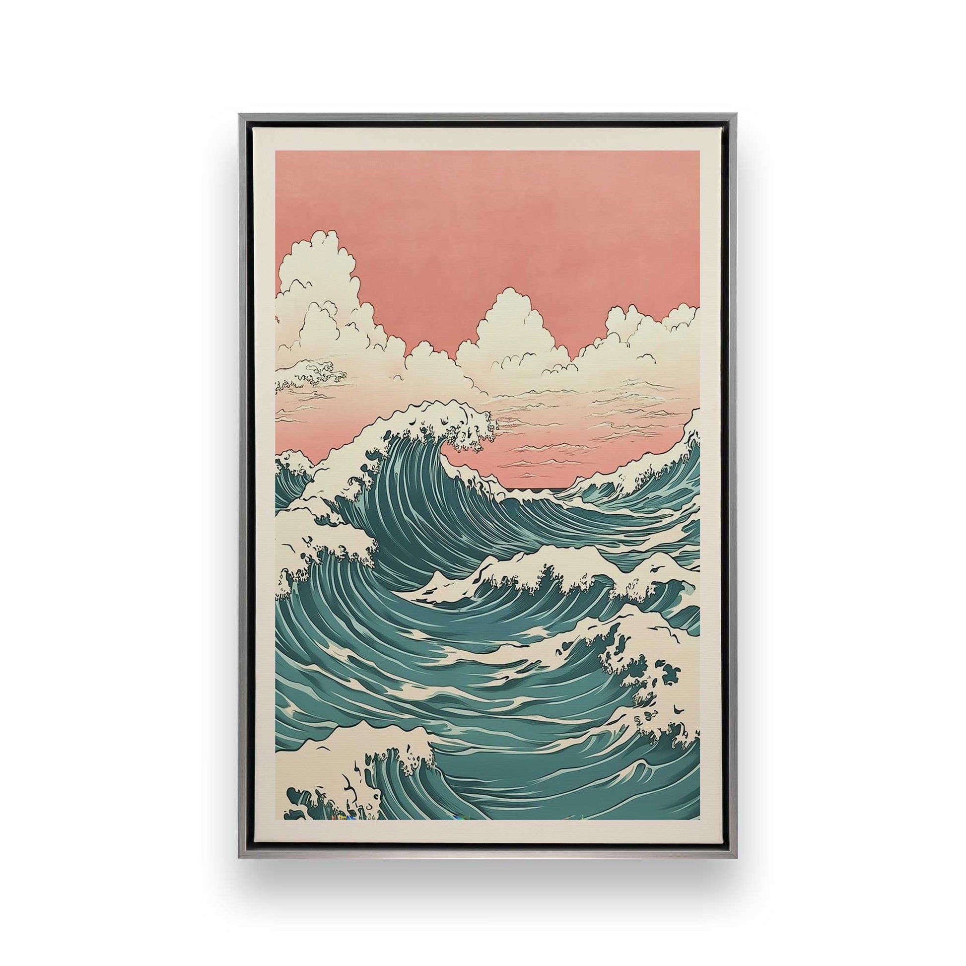 [Color:Polished Chrome], Picture of art in a Polished Chrome frame