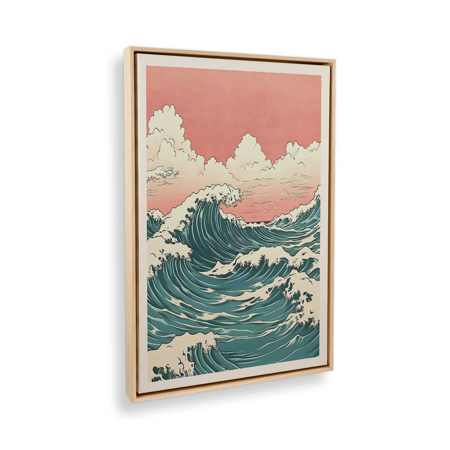 [Color:American Maple], Picture of the corner of the art