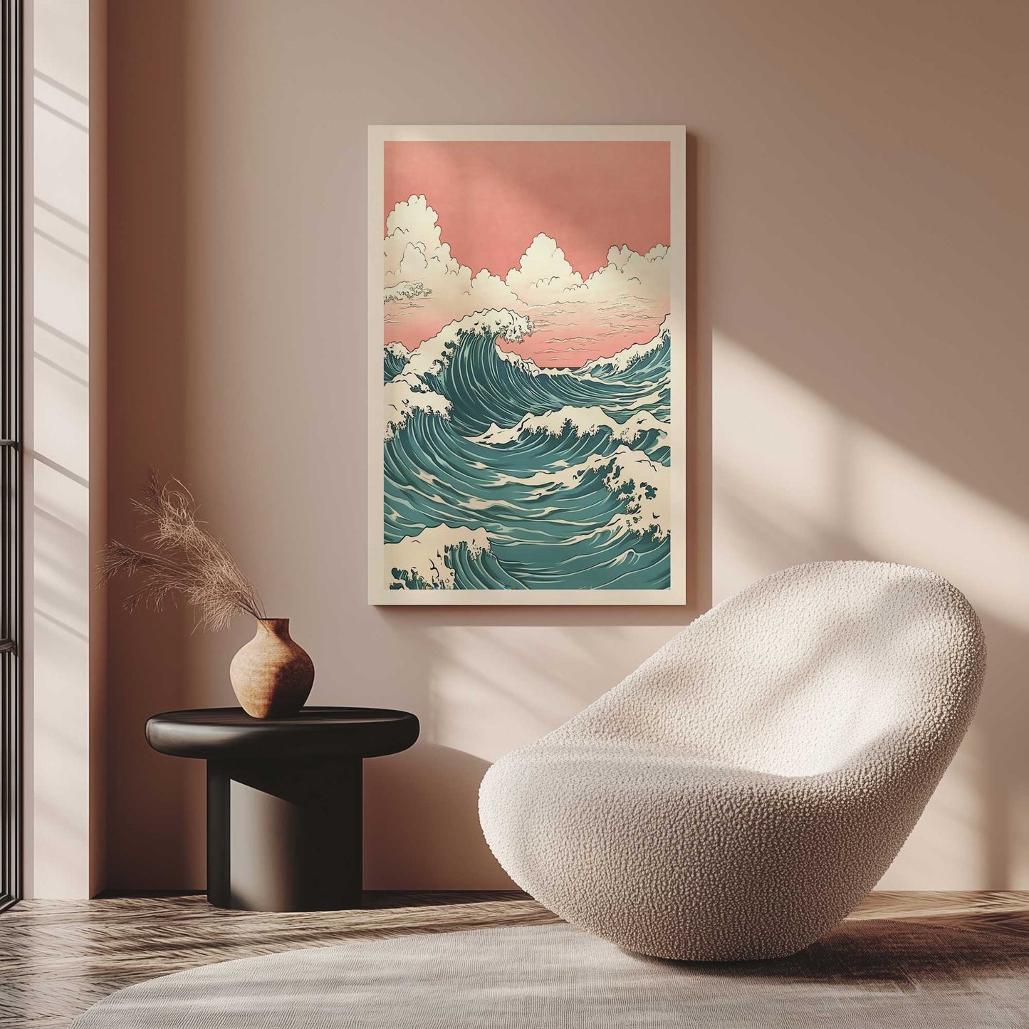 Picture of art in a room