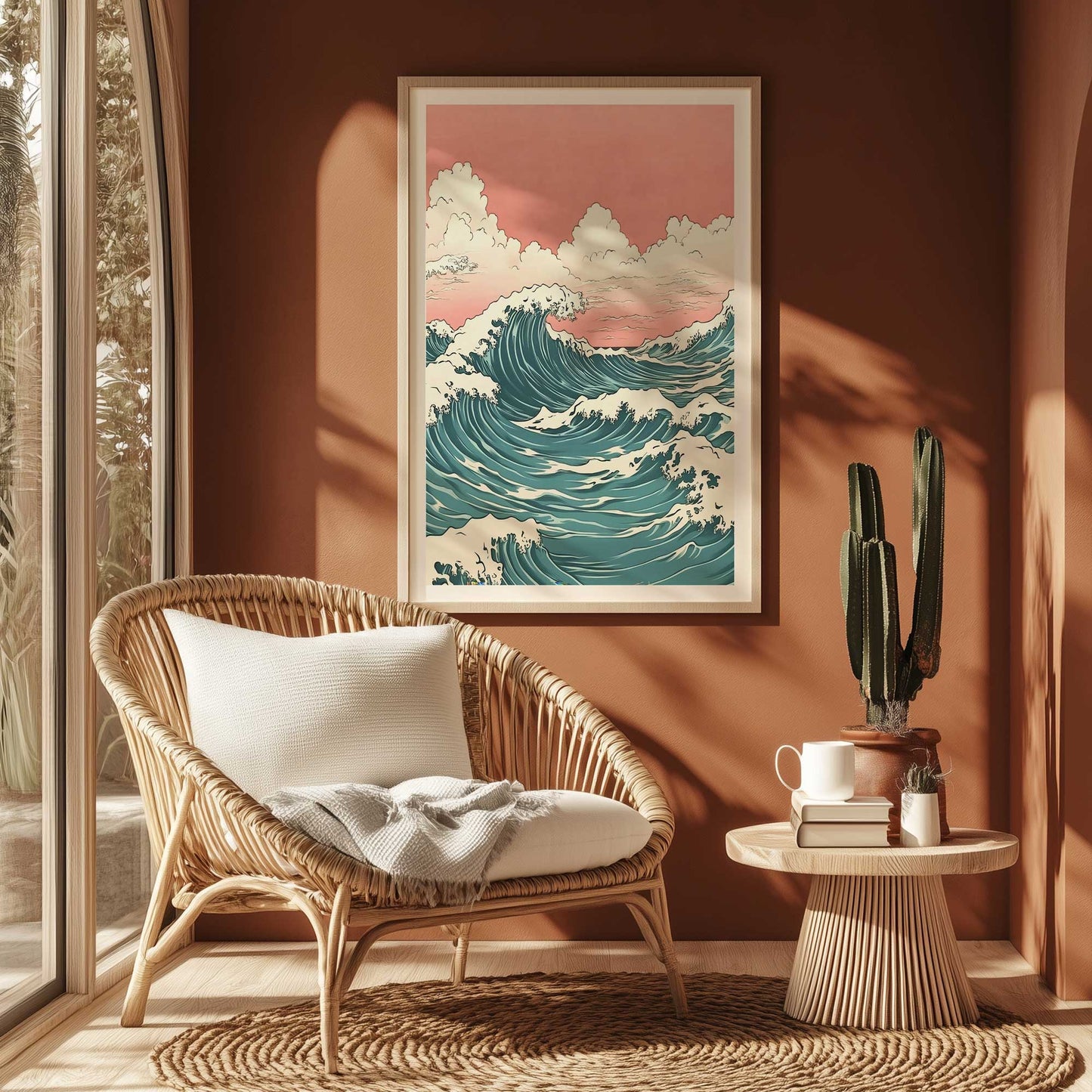 Picture of art in a room