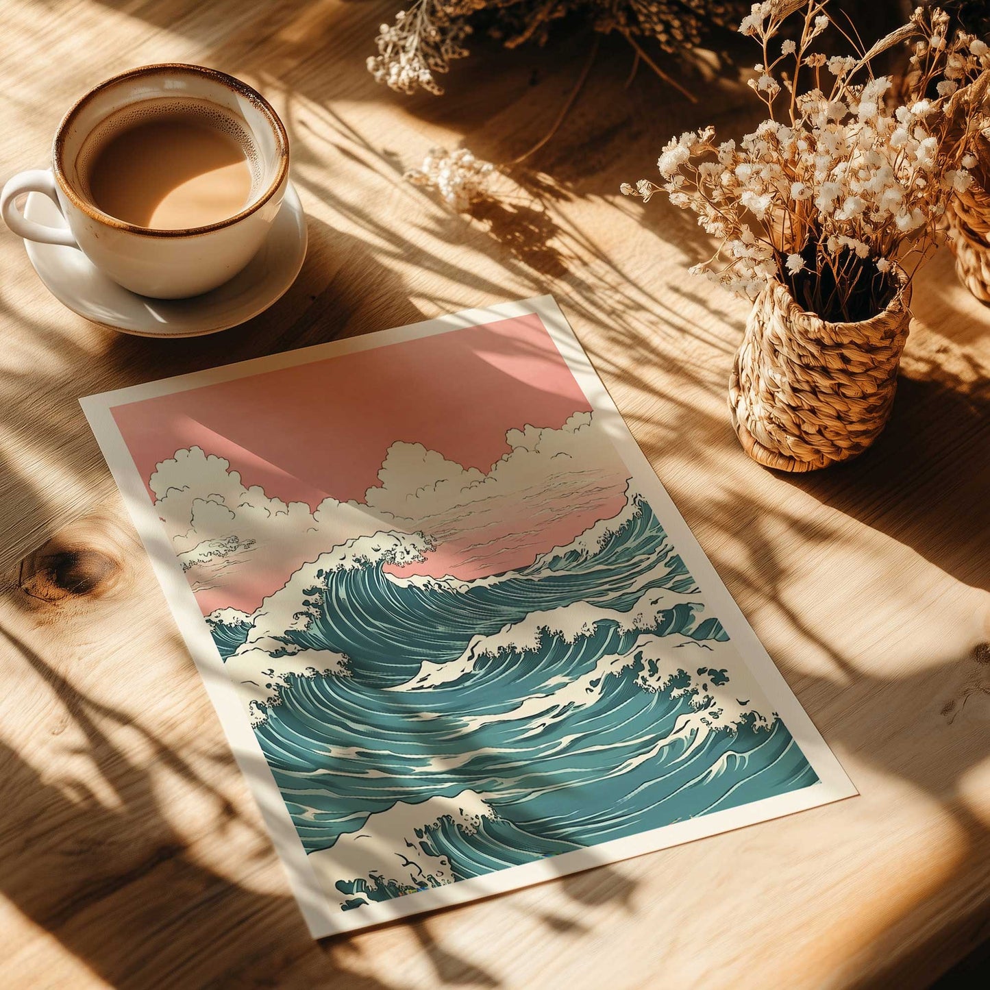 [Color:Rolled Print], Picture of close up of art