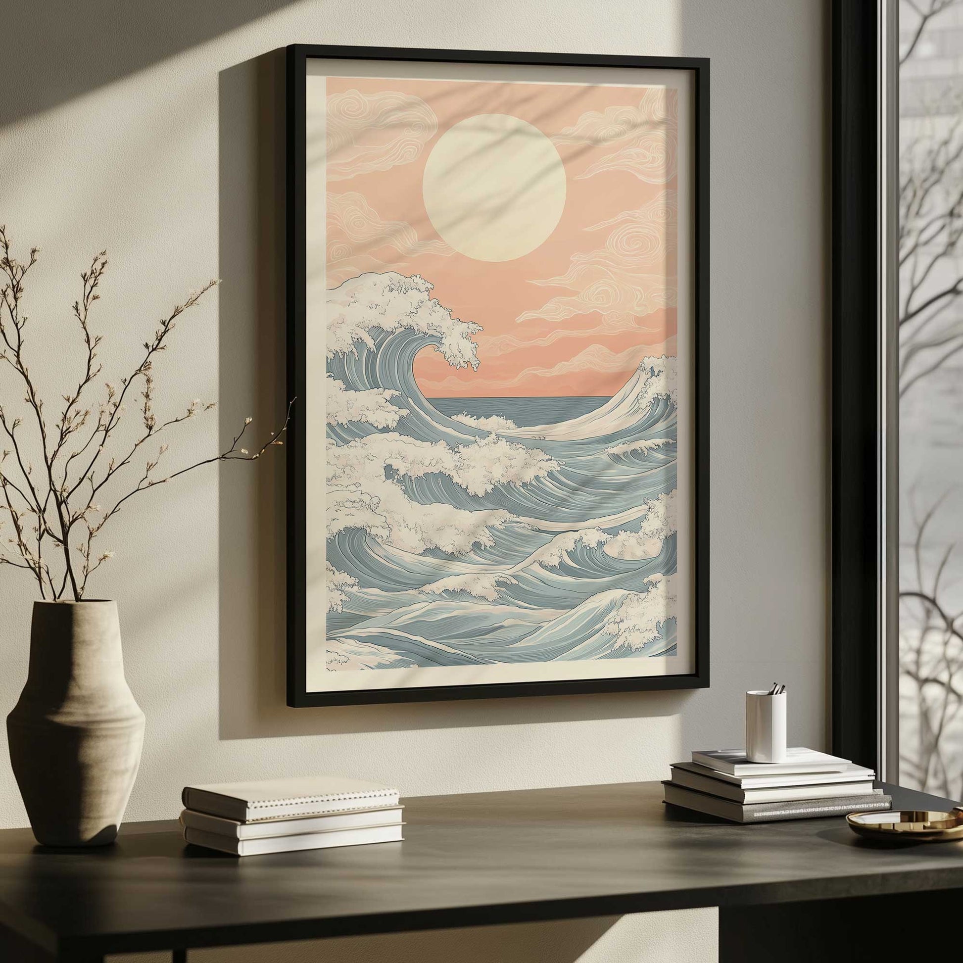 Picture of art in a room