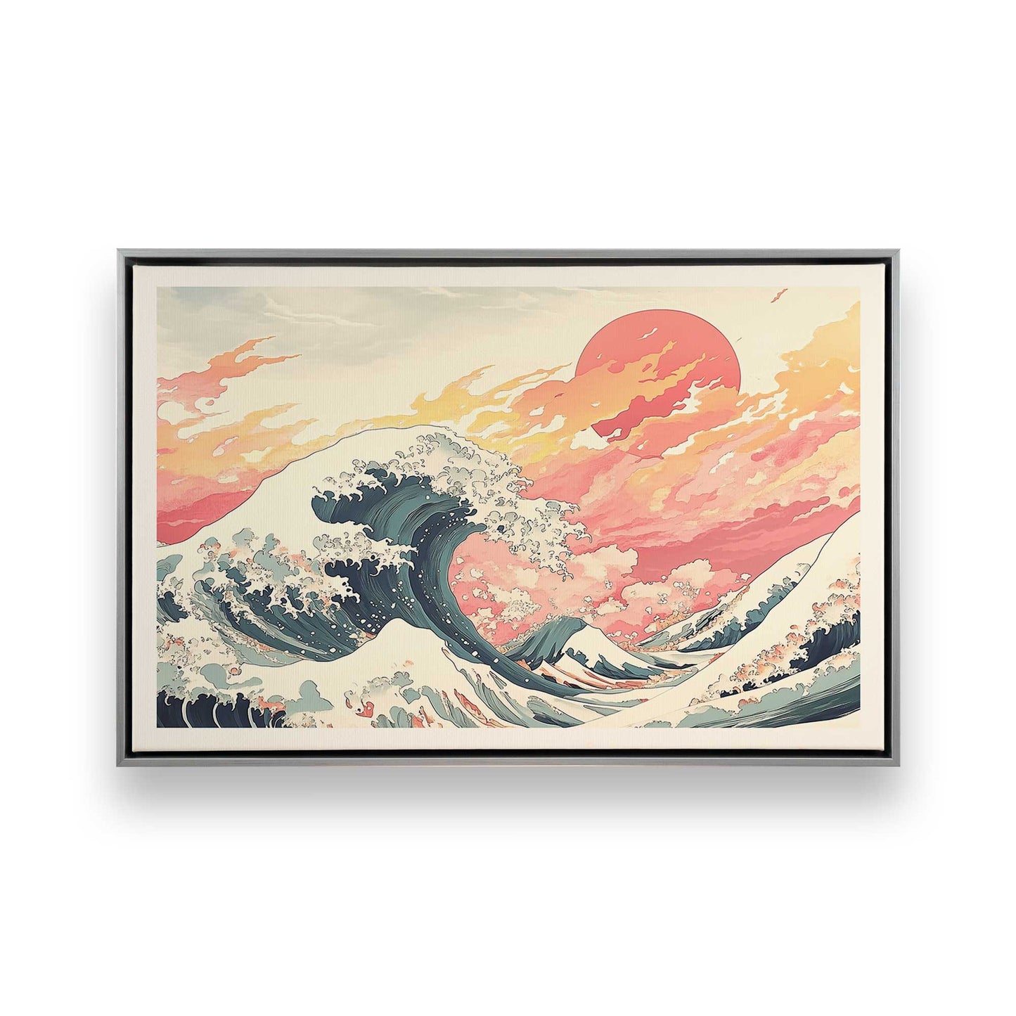 [Color:Polished Chrome], Picture of art in a Polished Chrome frame